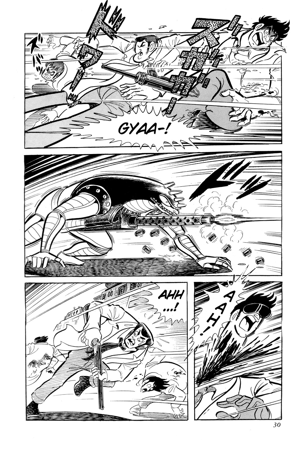 Getter Robo Chapter 8 page 34 - Chapter 8: Chiryu Clan