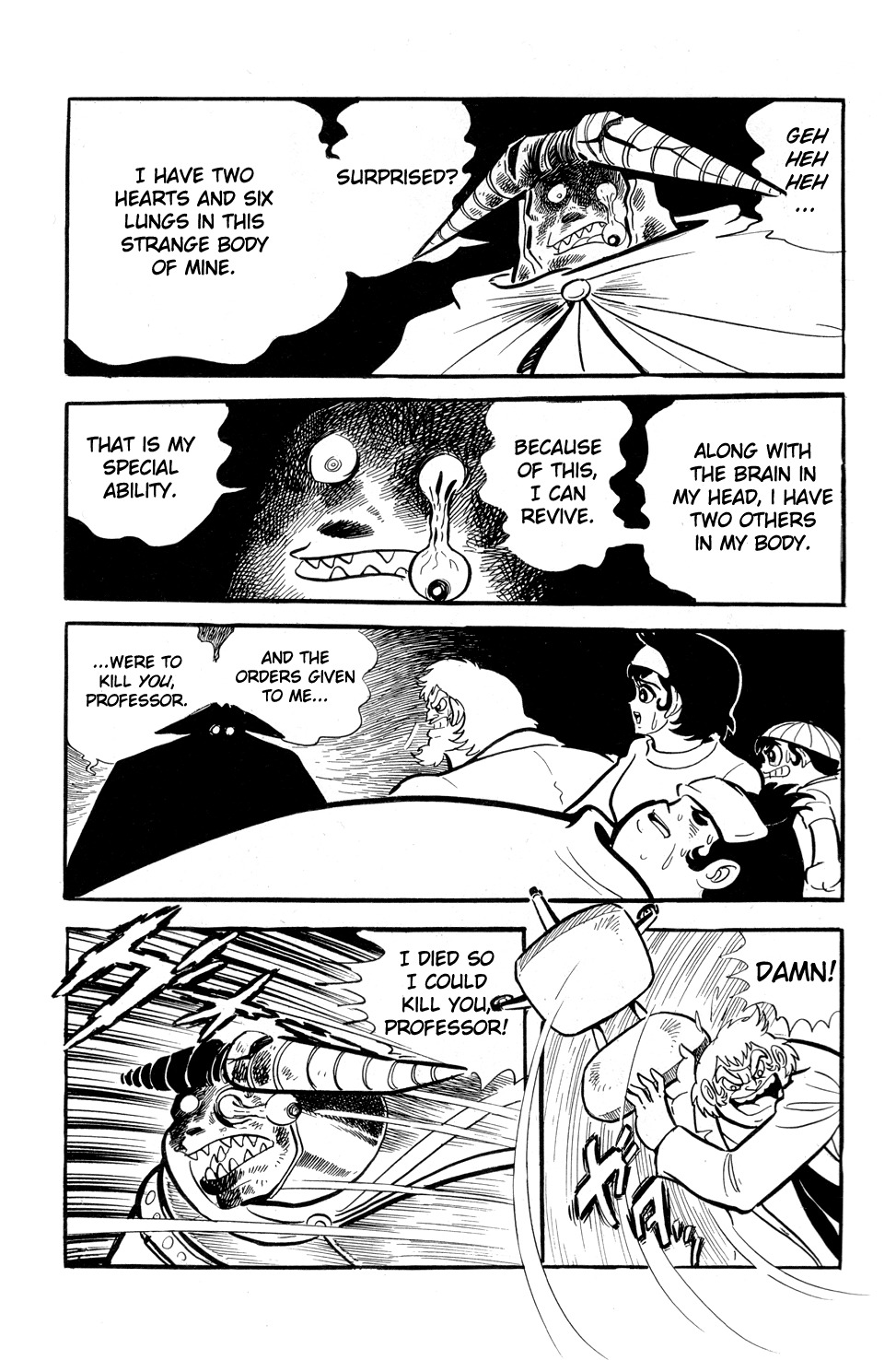 Getter Robo Chapter 8 page 40 - Chapter 8: Chiryu Clan