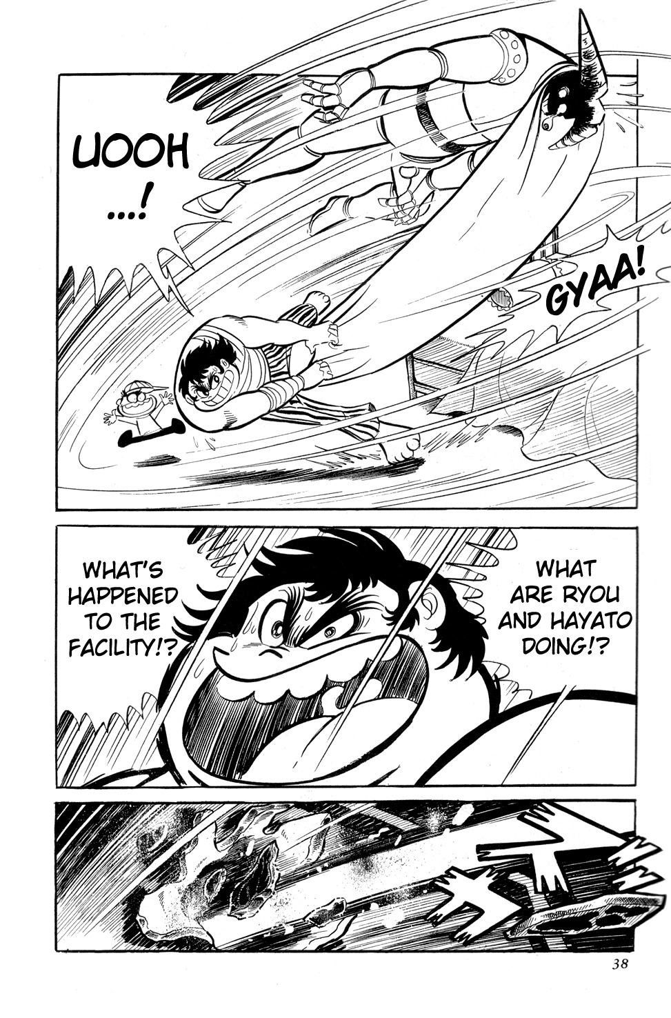 Getter Robo Chapter 8 page 42 - Chapter 8: Chiryu Clan