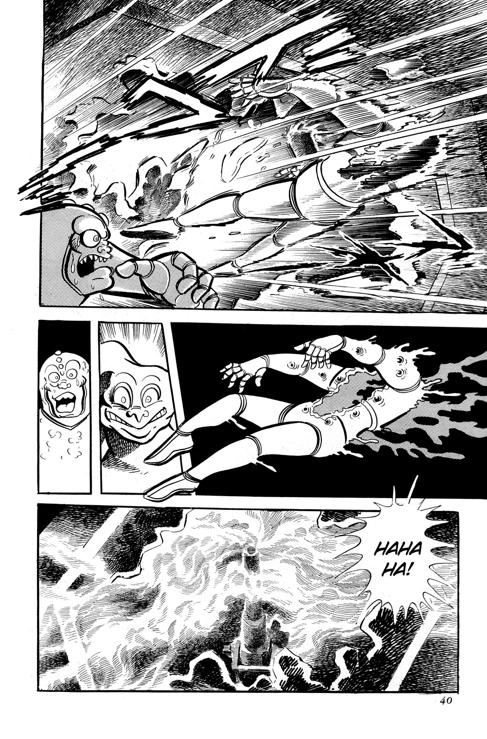Getter Robo Chapter 8 page 44 - Chapter 8: Chiryu Clan