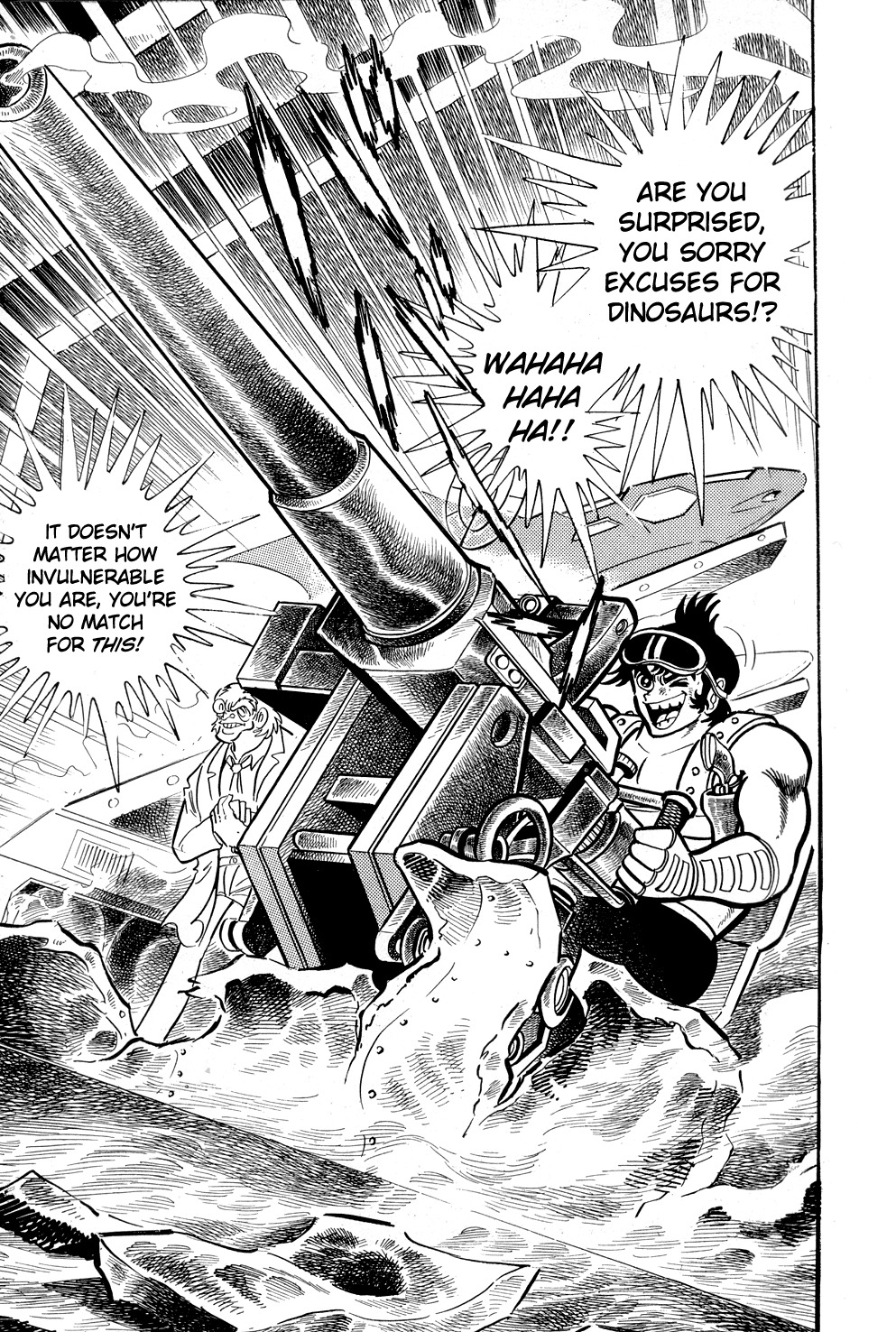 Getter Robo Chapter 8 page 45 - Chapter 8: Chiryu Clan