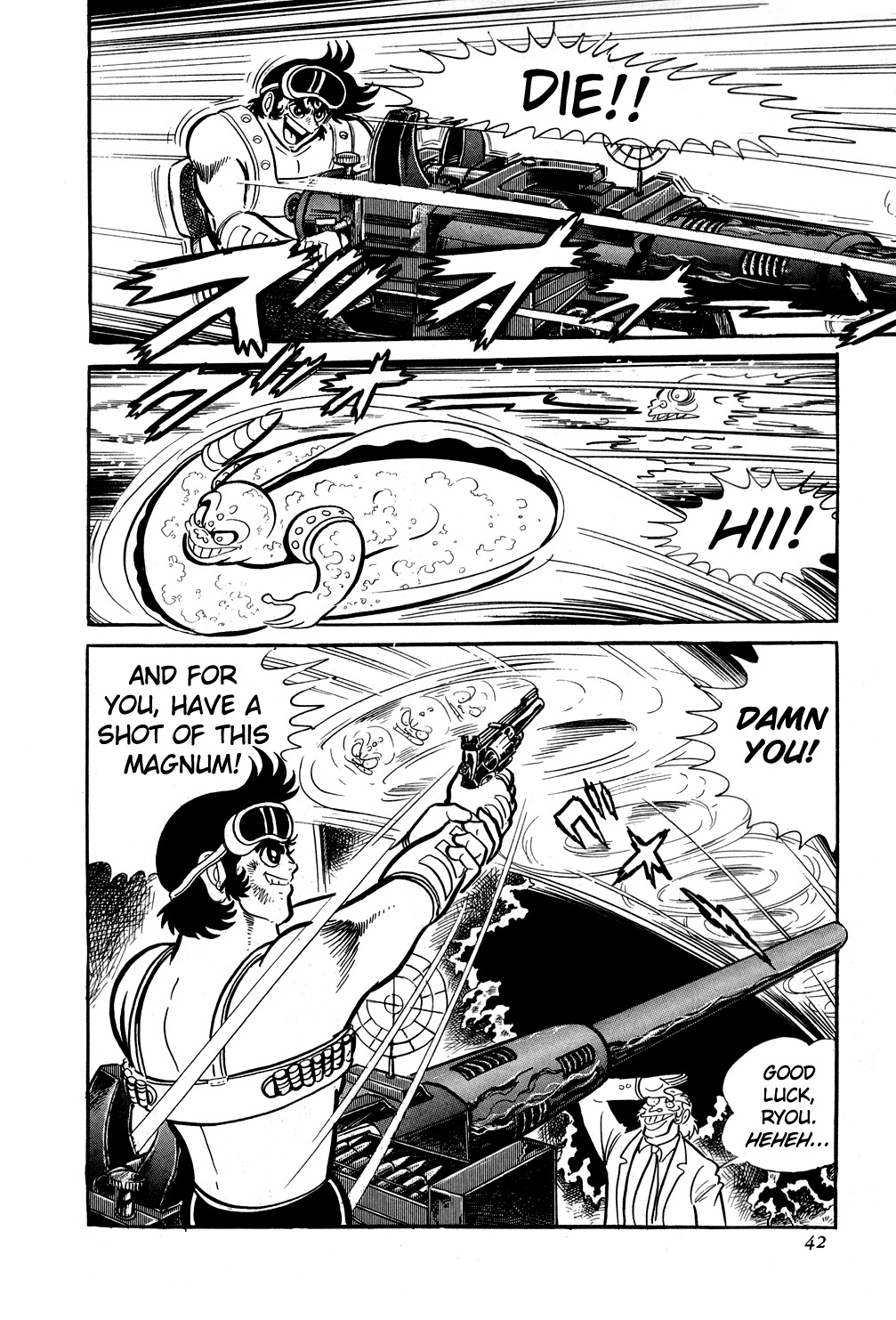 Getter Robo Chapter 8 page 46 - Chapter 8: Chiryu Clan