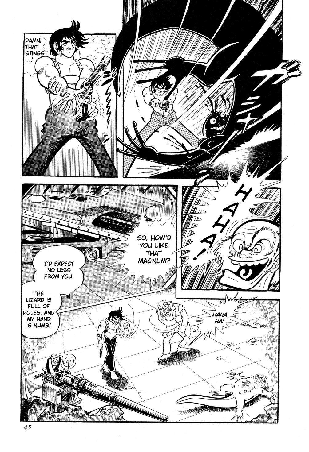 Getter Robo Chapter 8 page 49 - Chapter 8: Chiryu Clan