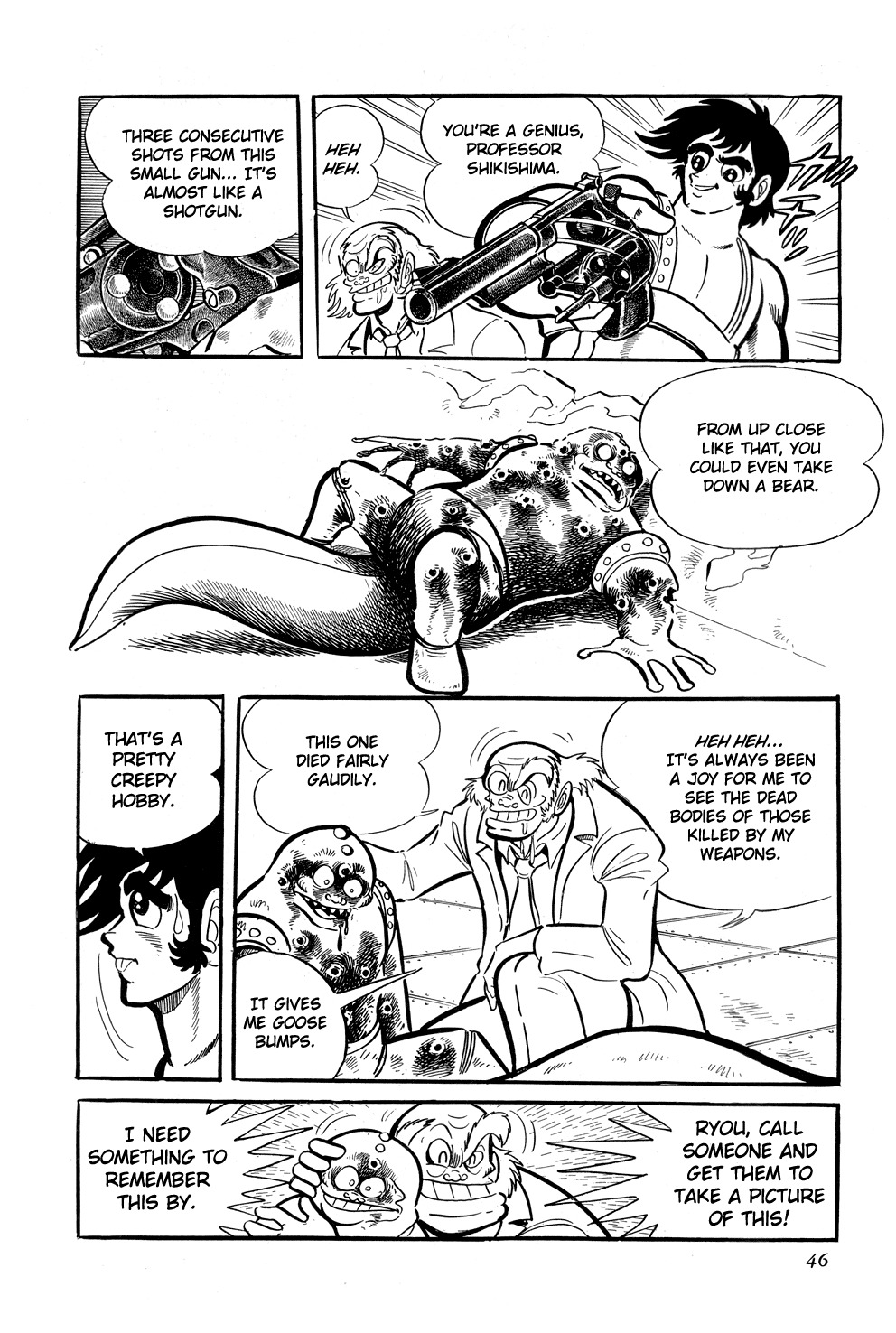Getter Robo Chapter 8 page 50 - Chapter 8: Chiryu Clan