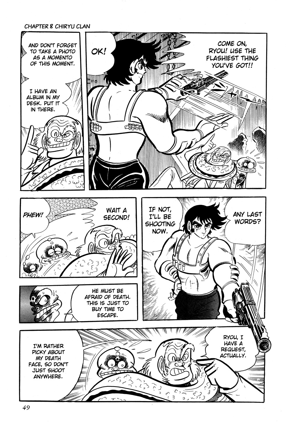 Getter Robo Chapter 8 page 53 - Chapter 8: Chiryu Clan