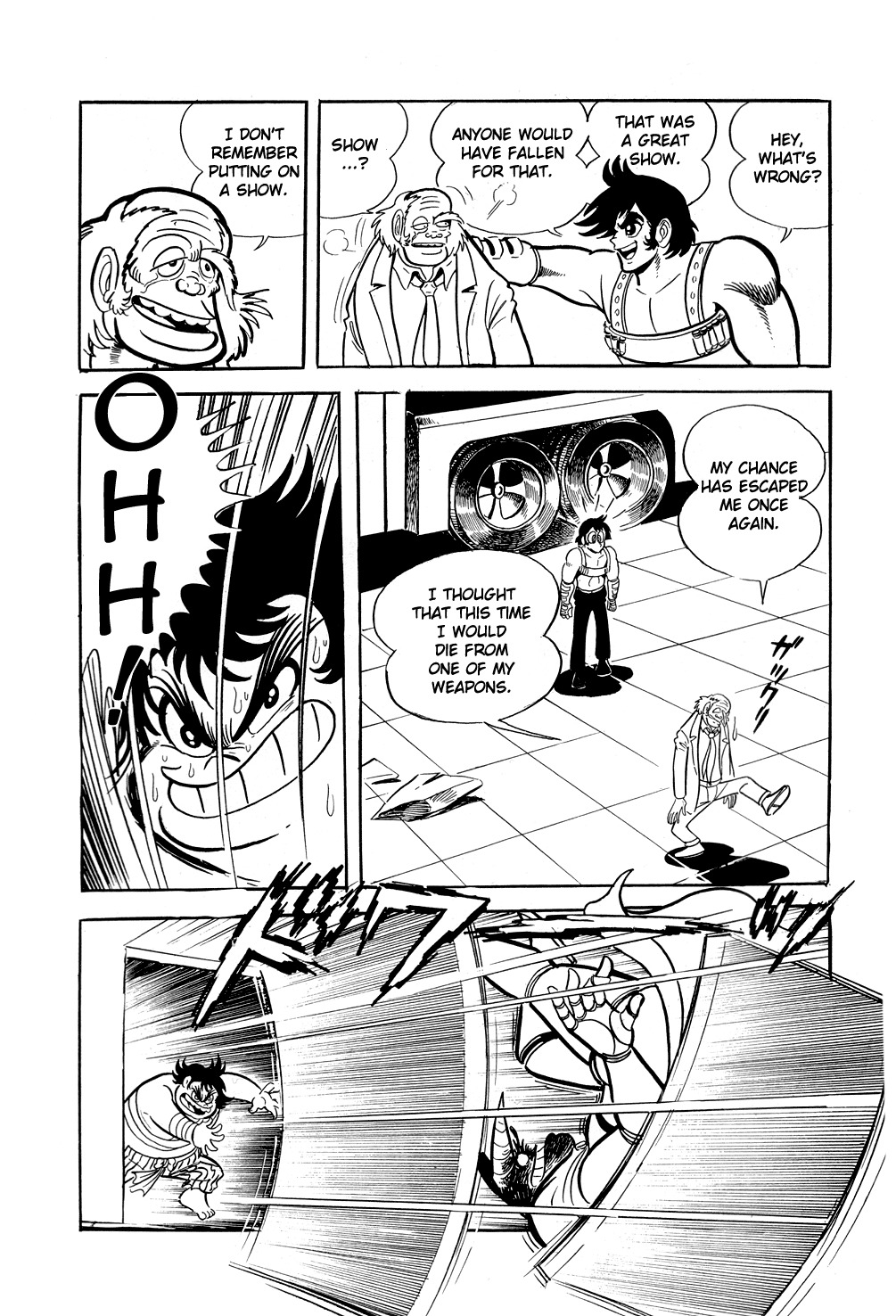 Getter Robo Chapter 8 page 56 - Chapter 8: Chiryu Clan