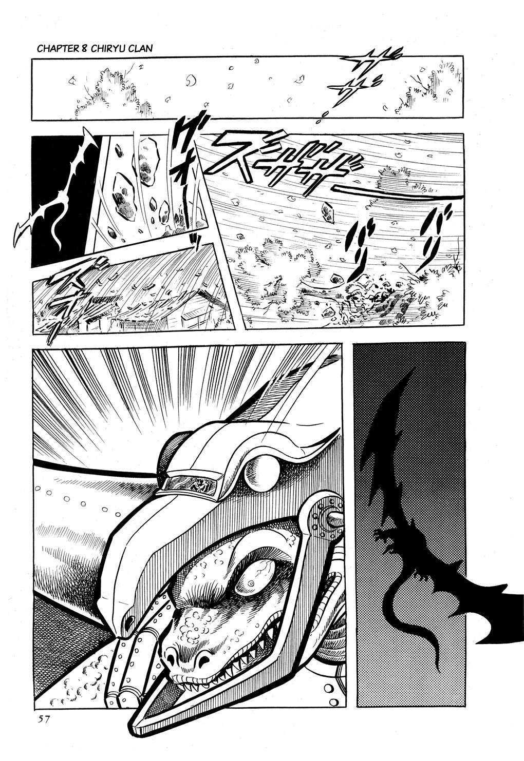 Getter Robo Chapter 8 page 61 - Chapter 8: Chiryu Clan