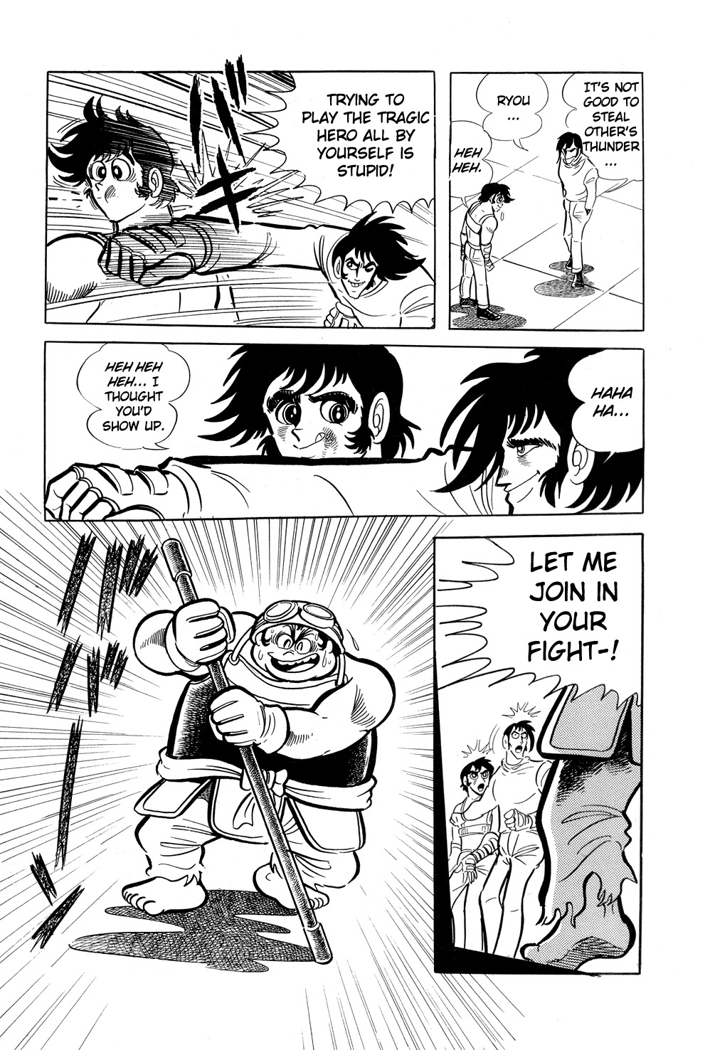 Getter Robo Chapter 8 page 72 - Chapter 8: Chiryu Clan
