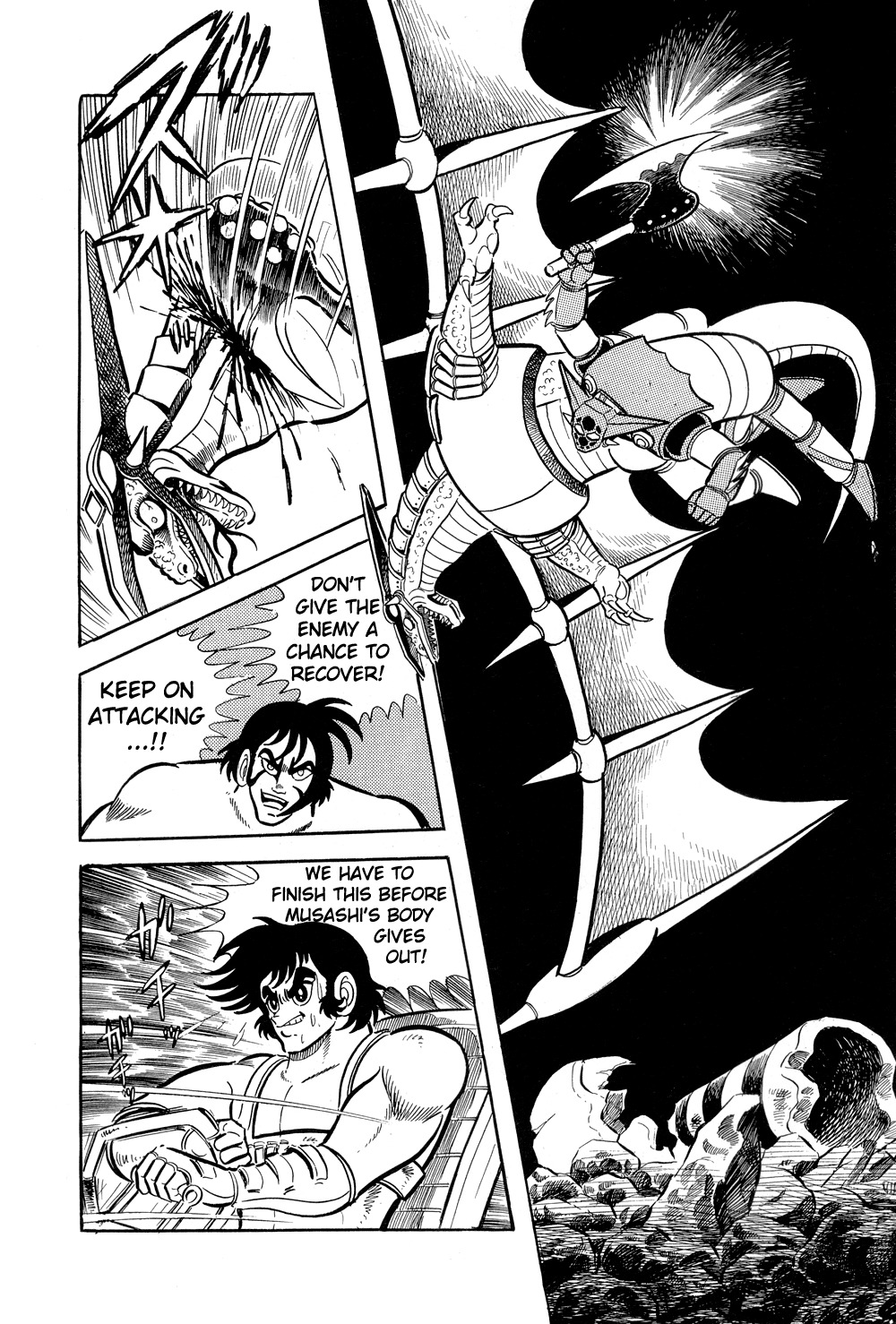 Getter Robo Chapter 8 page 89 - Chapter 8: Chiryu Clan
