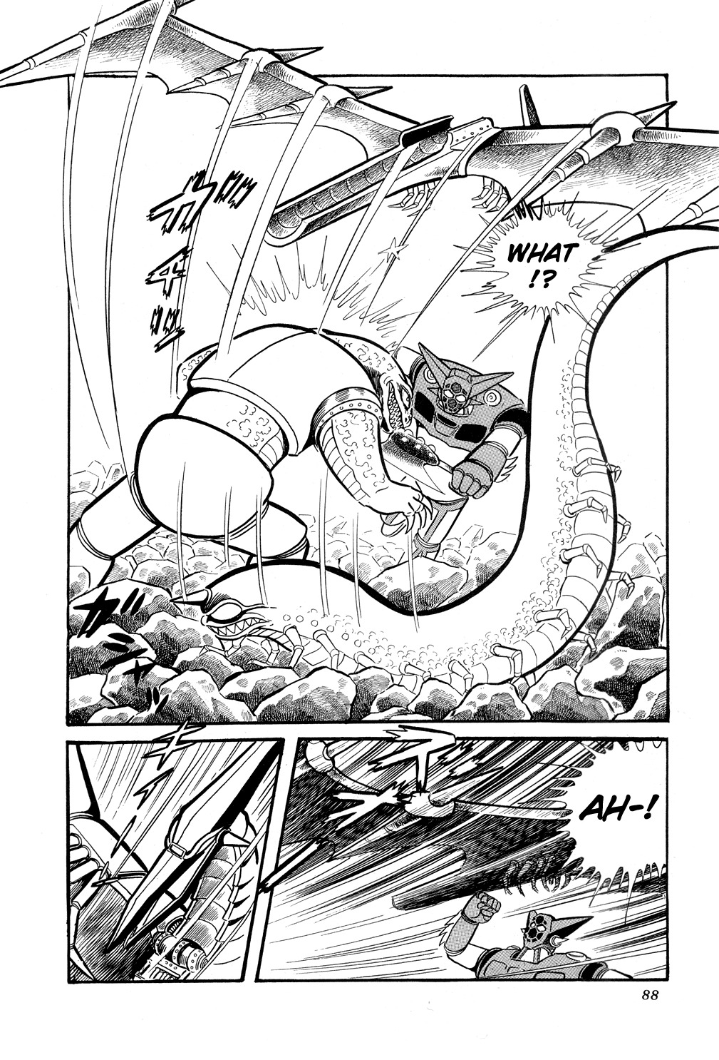 Getter Robo Chapter 8 page 91 - Chapter 8: Chiryu Clan