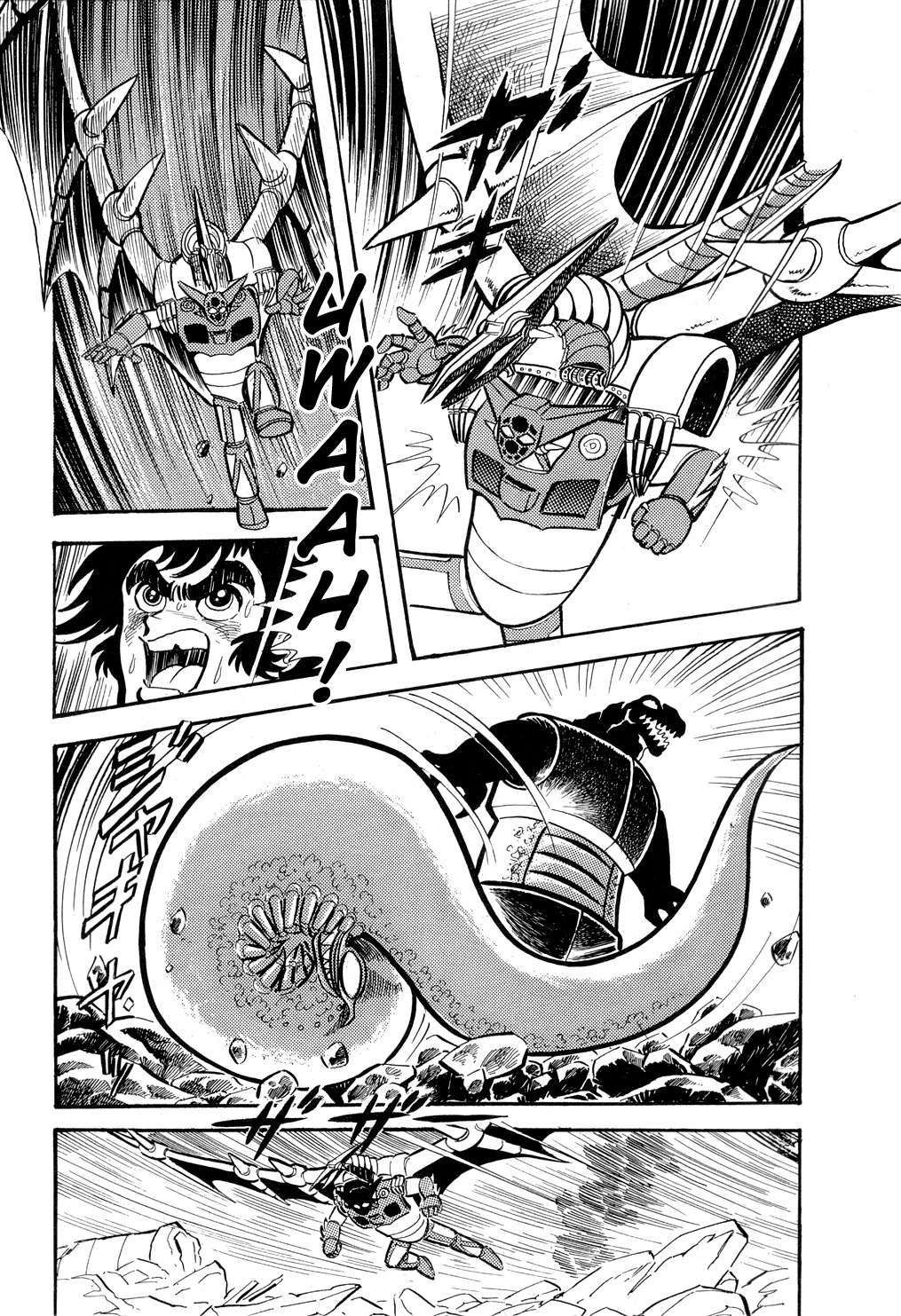 Getter Robo Chapter 8 page 92 - Chapter 8: Chiryu Clan