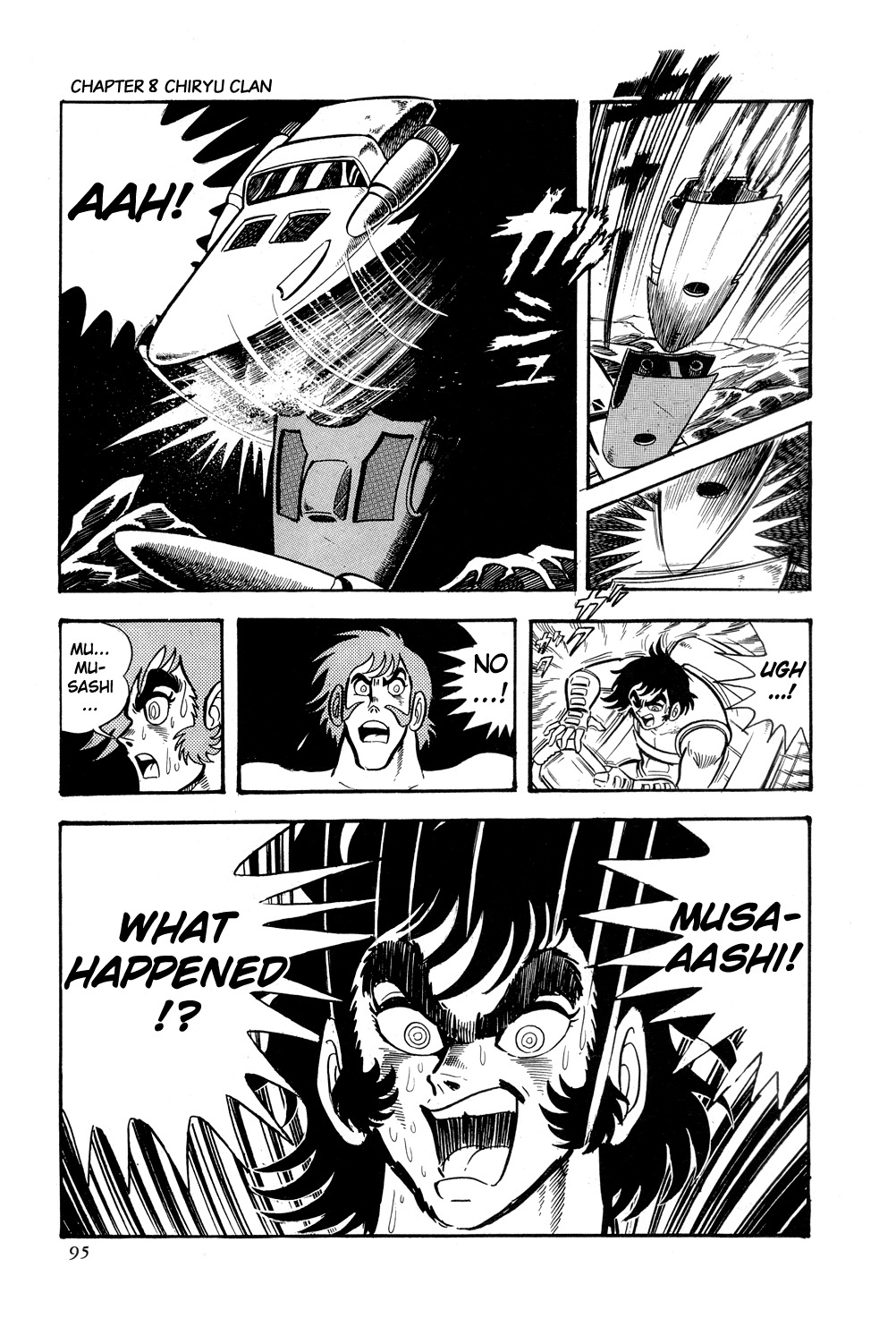 Getter Robo Chapter 8 page 98 - Chapter 8: Chiryu Clan