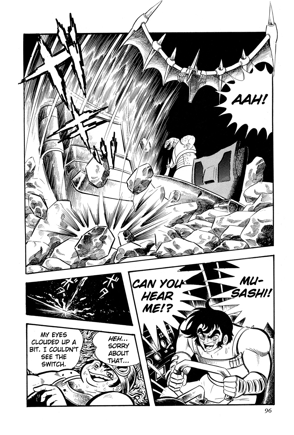 Getter Robo Chapter 8 page 99 - Chapter 8: Chiryu Clan
