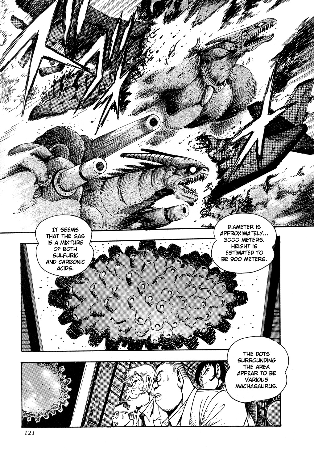 Getter Robo Chapter 9 page 11 - Chapter 9: Operation: Infiltrate the Dinosaur Empire
