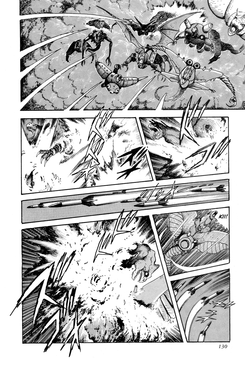 Getter Robo Chapter 9 page 20 - Chapter 9: Operation: Infiltrate the Dinosaur Empire