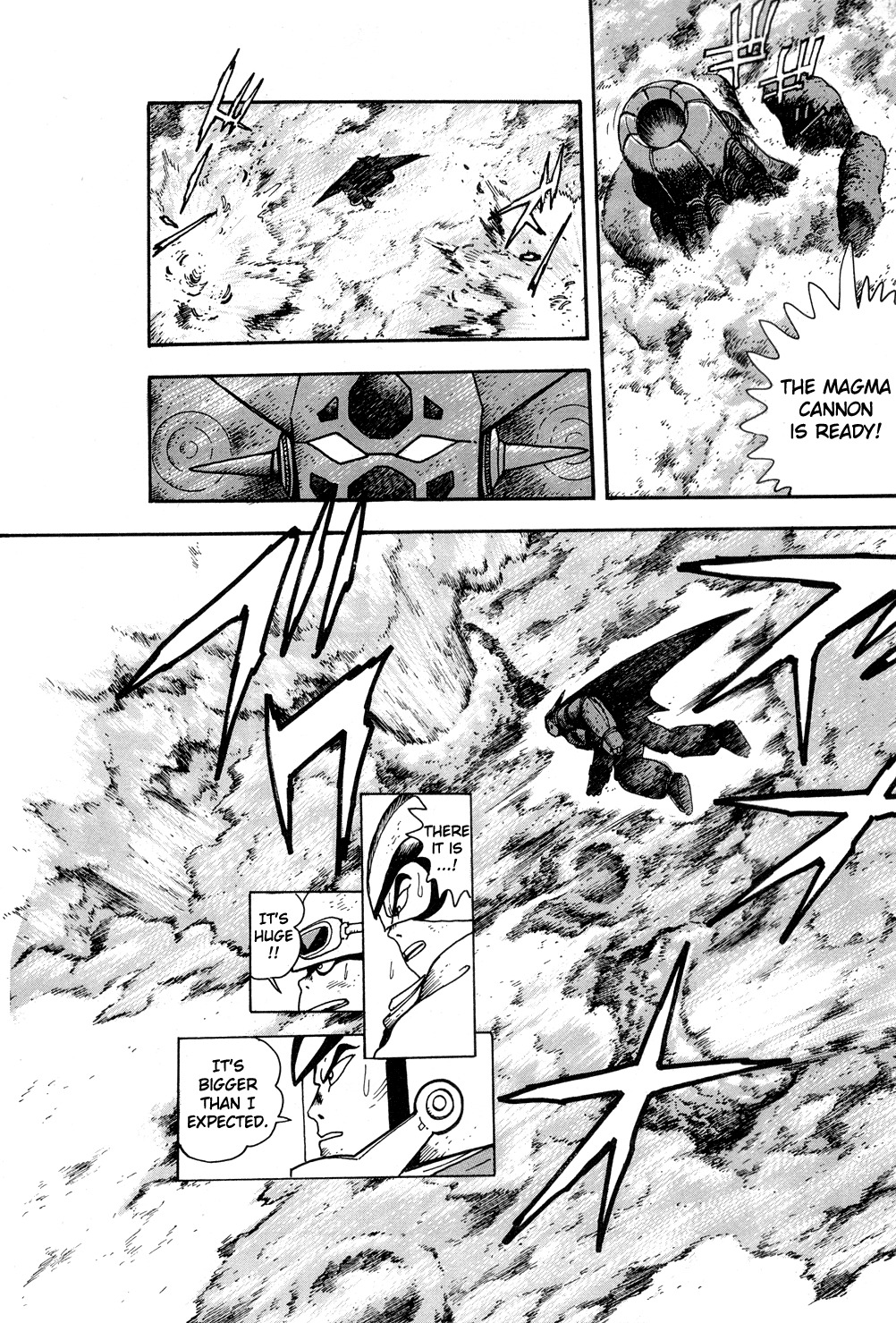 Getter Robo Chapter 9 page 22 - Chapter 9: Operation: Infiltrate the Dinosaur Empire