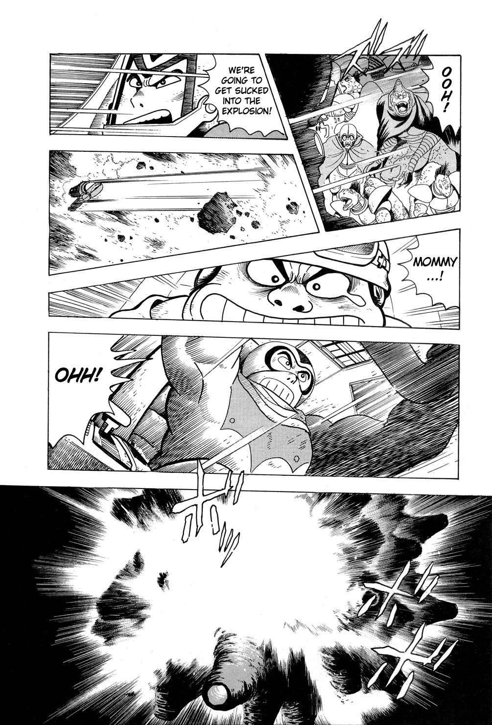 Getter Robo Chapter 9 page 45 - Chapter 9: Operation: Infiltrate the Dinosaur Empire