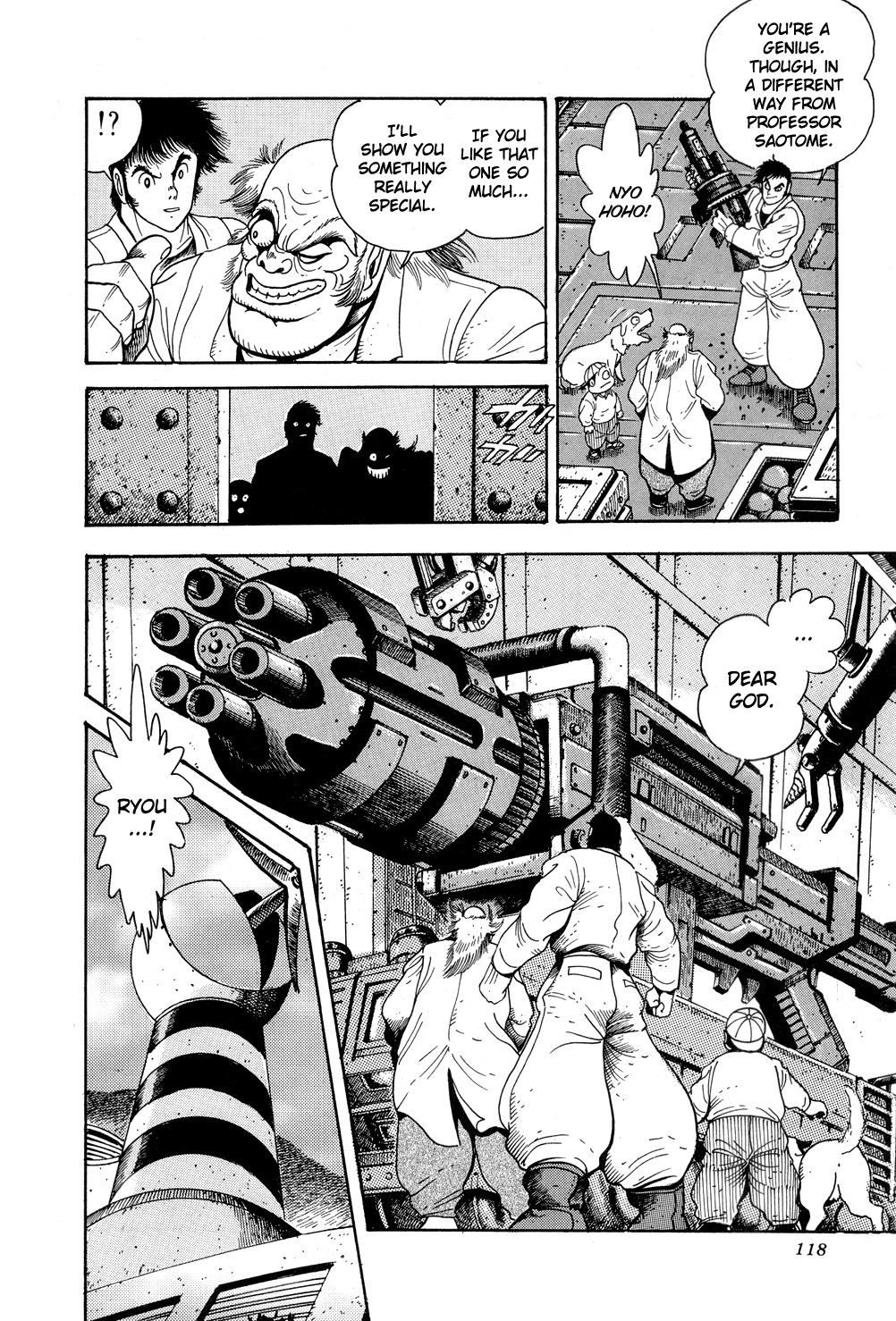 Getter Robo Chapter 9 page 8 - Chapter 9: Operation: Infiltrate the Dinosaur Empire
