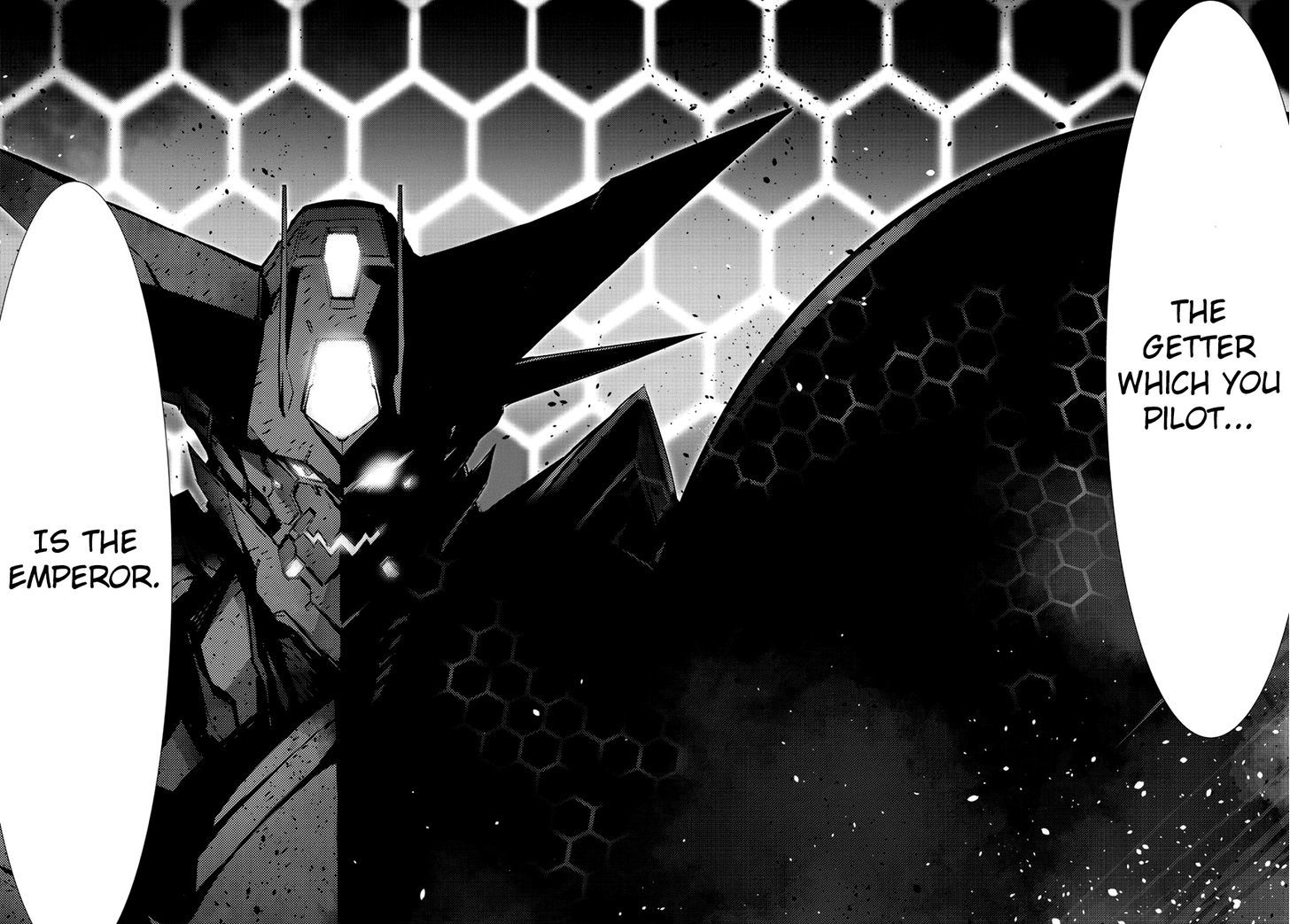 Getter Robot Devolution - Uchuu Saigo no 3-bunkan Chapter 17 page 22 - Chapter 17 : Emperor