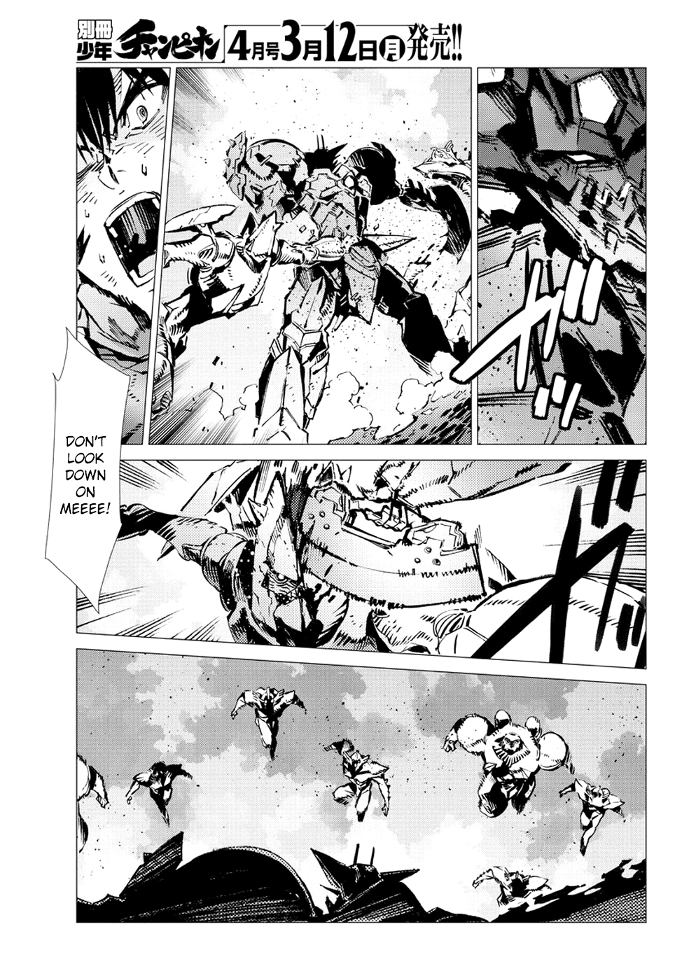 Getter Robot Devolution - Uchuu Saigo no 3-bunkan Chapter 24 page 15 - Chapter 24: The Evolutionary Form of the Fittest