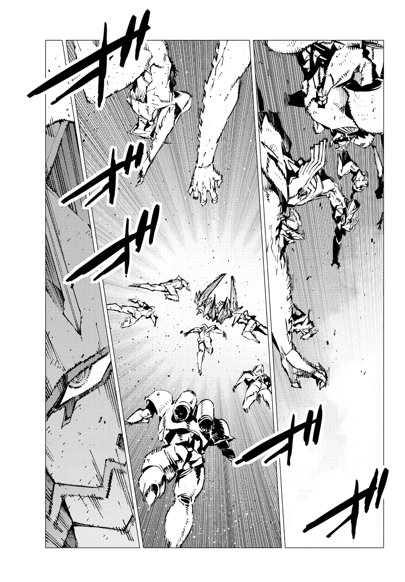 Getter Robot Devolution - Uchuu Saigo no 3-bunkan Chapter 25 page 8 - Chapter 25: That Which Destroys the World