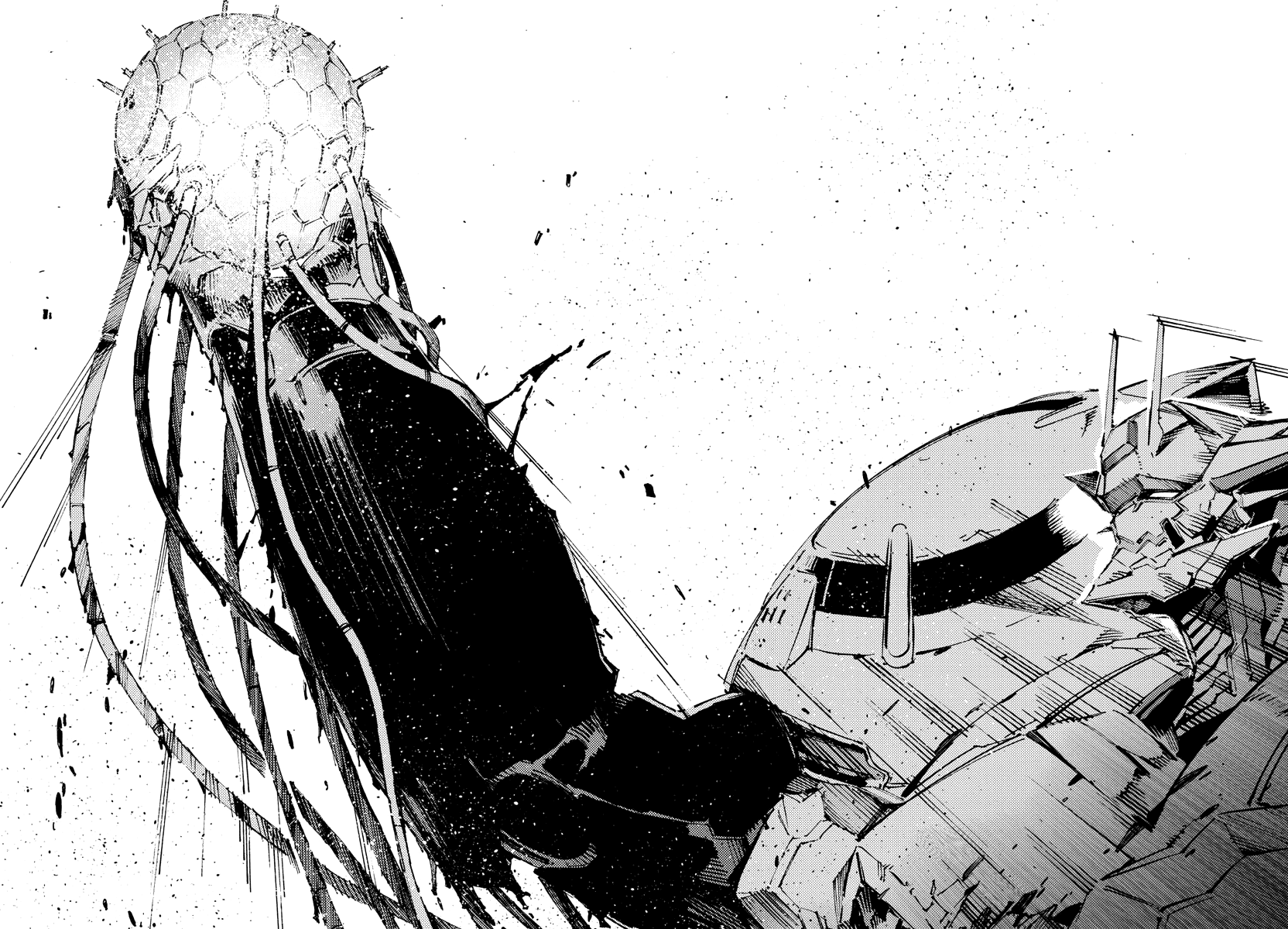 Getter Robot Devolution - Uchuu Saigo no 3-bunkan Chapter 26 page 21 - Chapter 26: Tale of the Insurrection