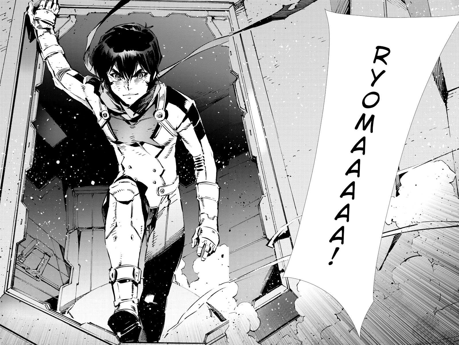 Getter Robot Devolution - Uchuu Saigo no 3-bunkan Chapter 28 page 21 - Chapter 28: Arrival