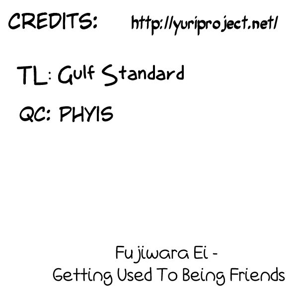 Getting Used to Being Friends Chapter 0.2 page 17 - Chapter 0 v2 : [Oneshot]