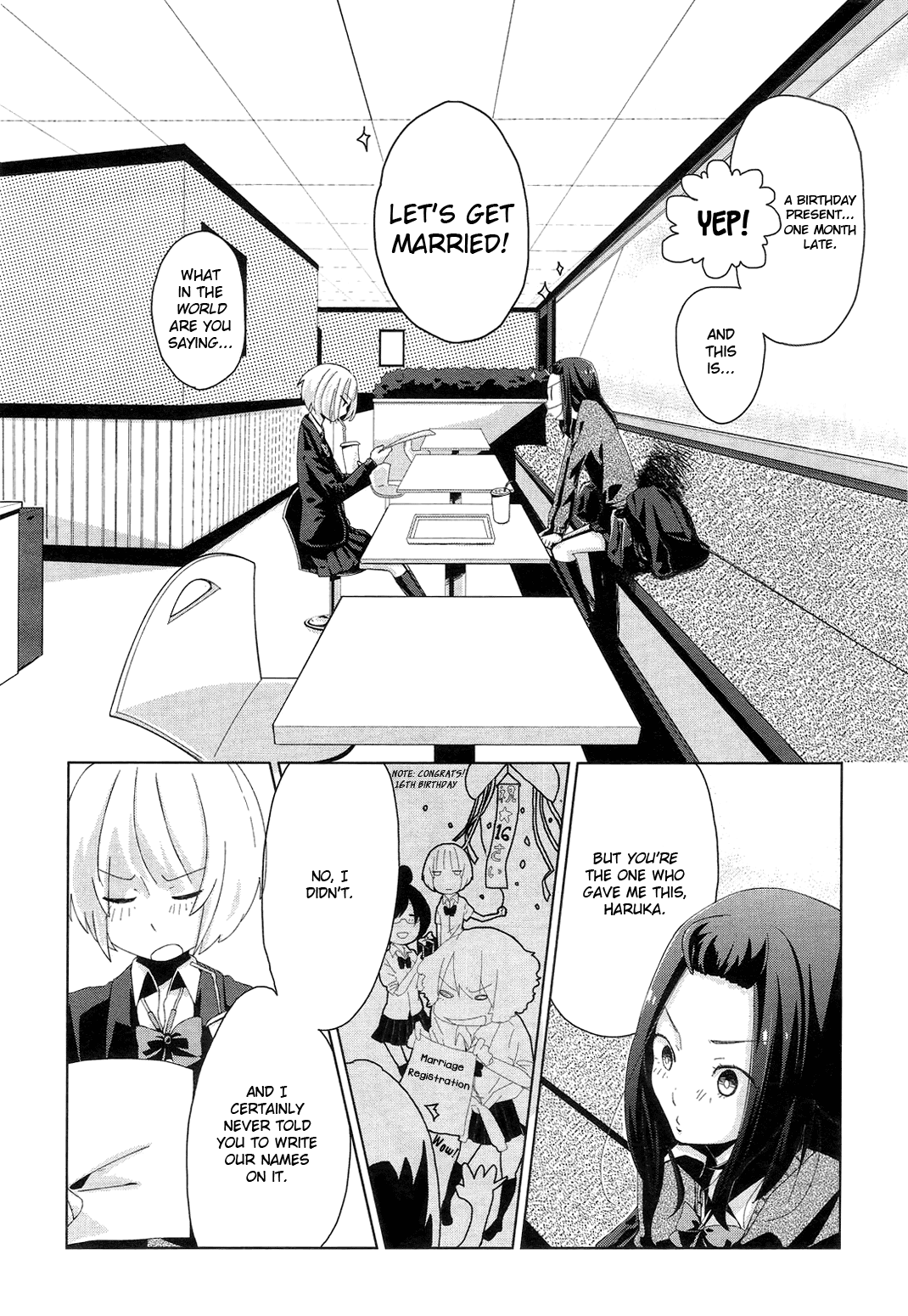 Getting Used to Being Friends Chapter 0.2 page 3 - Chapter 0 v2 : [Oneshot]