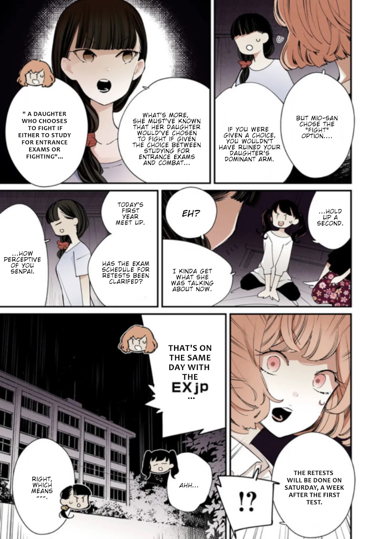 GGWP. ~Young Ladies Don't Play Fighting Games~ Chapter 10 page 4 - Chapter 10: Midnight Study Sessions