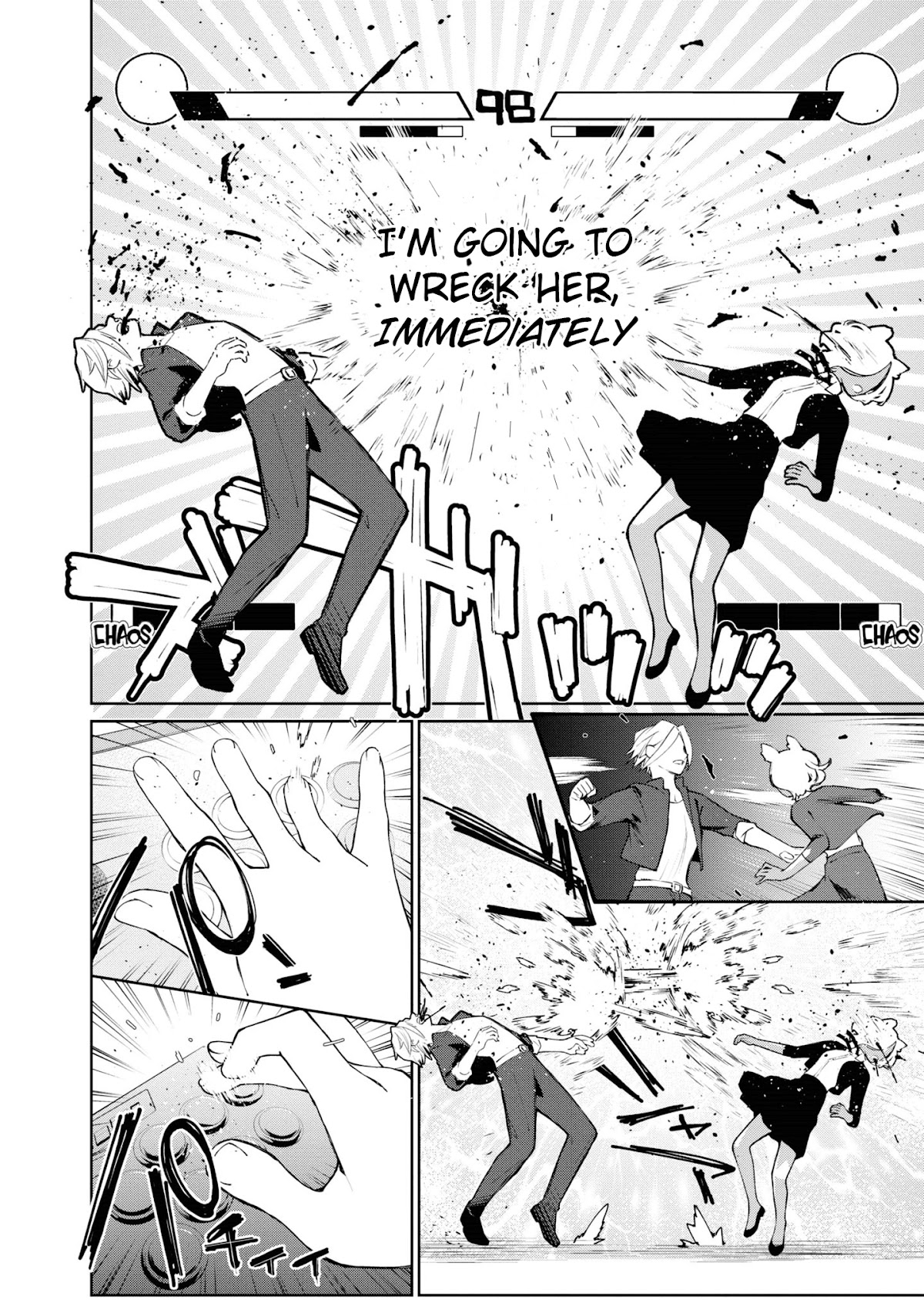 GGWP. ~Young Ladies Don't Play Fighting Games~ Chapter 3 page 8 - Chapter 3: That's why I need to deny my feelings