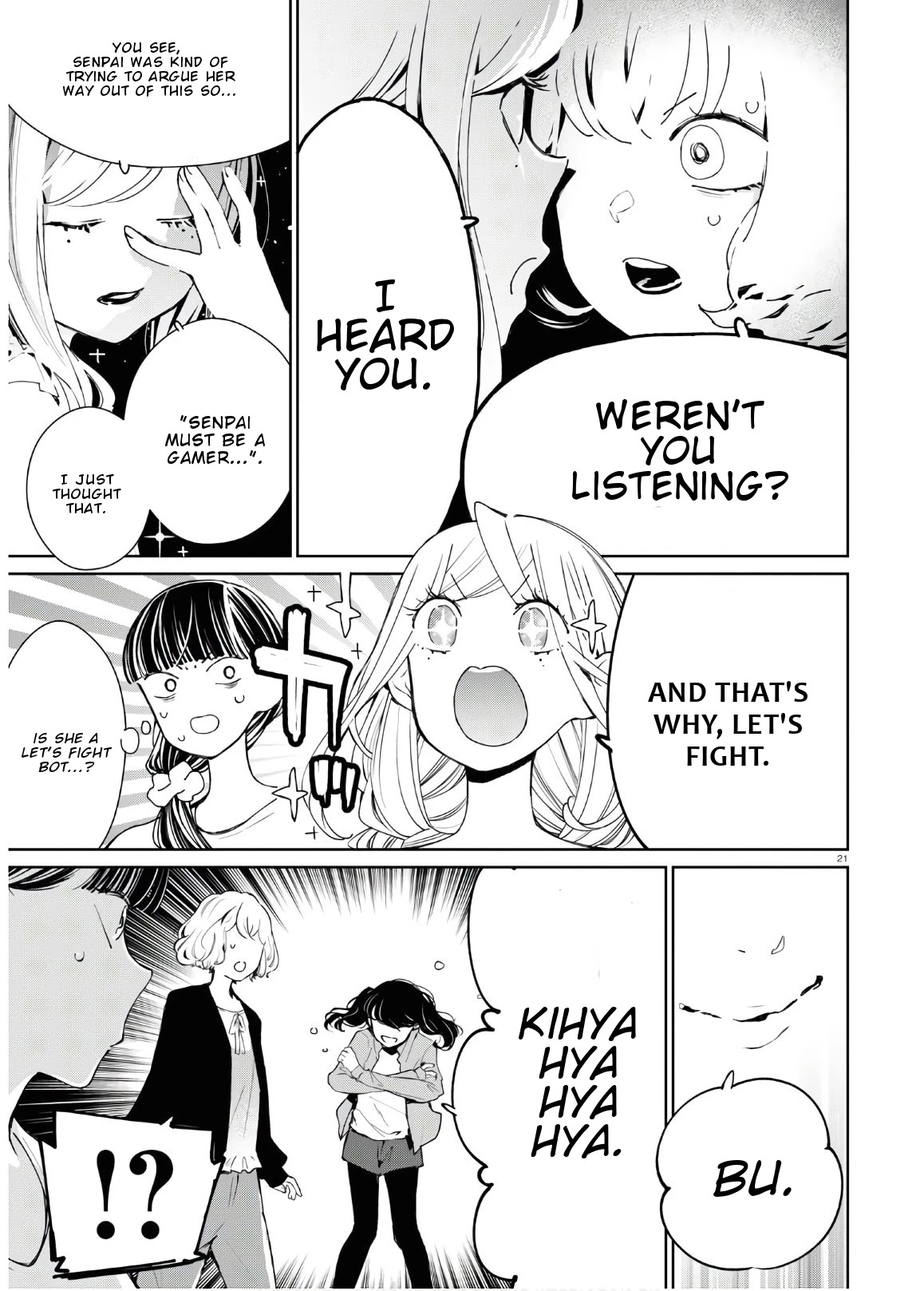 GGWP. ~Young Ladies Don't Play Fighting Games~ Chapter 6 page 22 - Chapter 6: Dormitory Committee Members