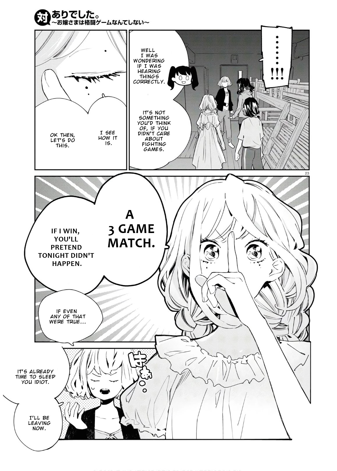 GGWP. ~Young Ladies Don't Play Fighting Games~ Chapter 6 page 24 - Chapter 6: Dormitory Committee Members