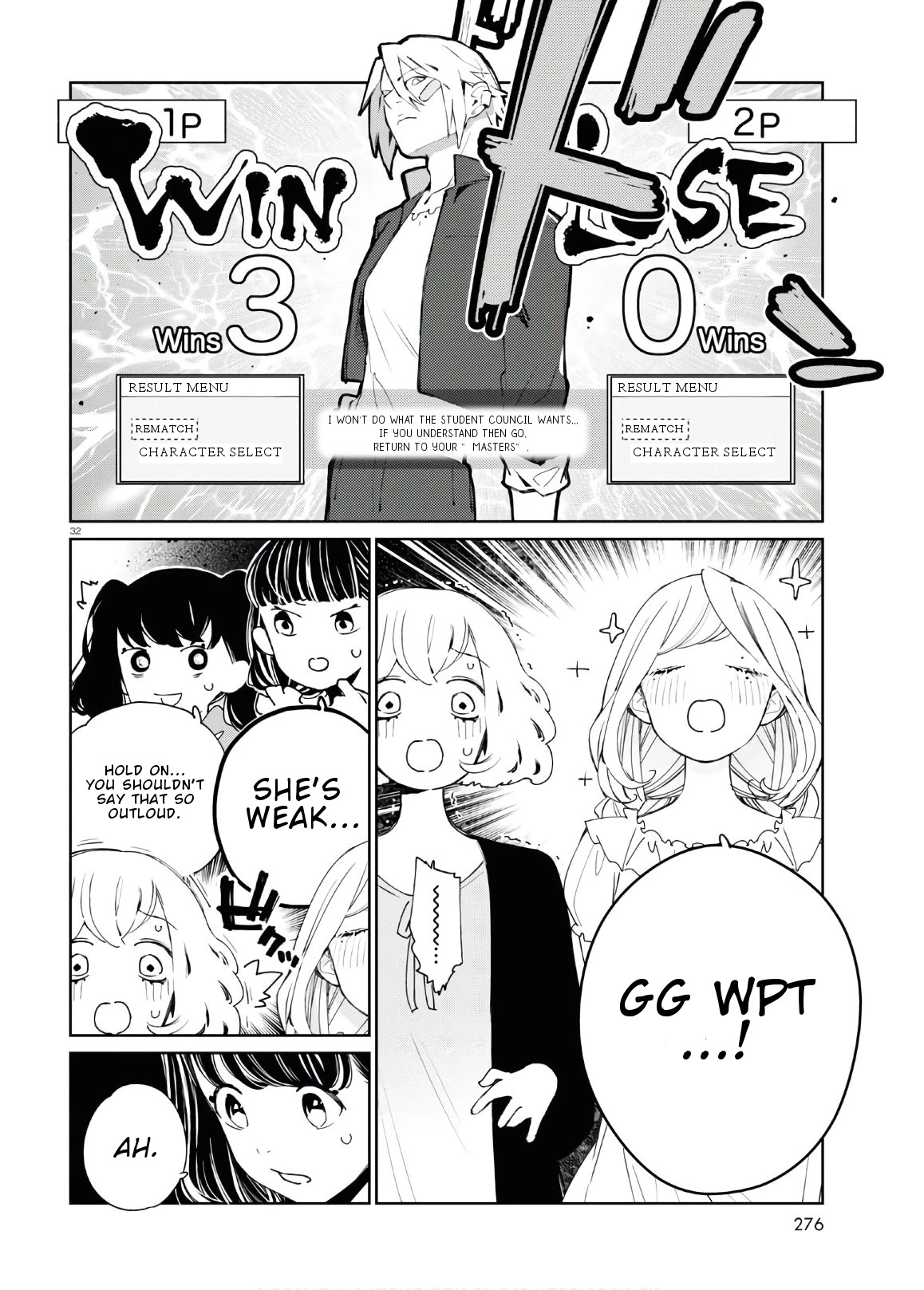 GGWP. ~Young Ladies Don't Play Fighting Games~ Chapter 6 page 32 - Chapter 6: Dormitory Committee Members