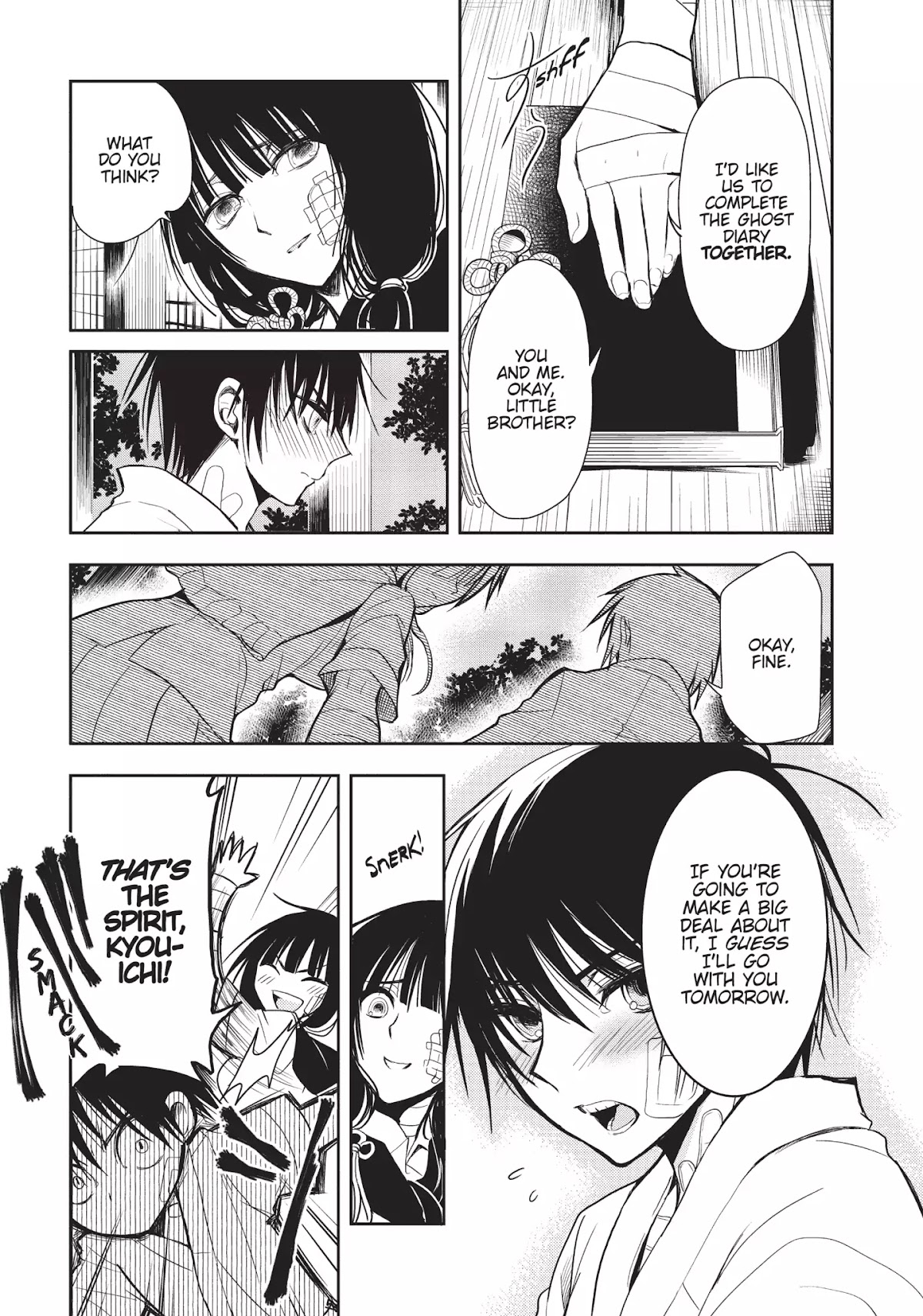 Ghost Diary Chapter 1 page 28 - Chapter 1: Vol.1 1st Page: The Nameless God