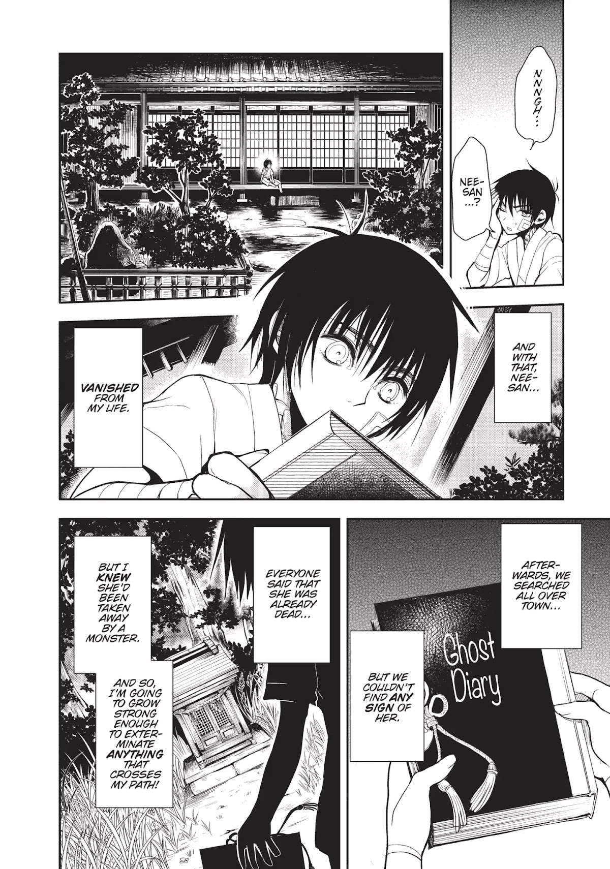 Ghost Diary Chapter 1 page 33 - Chapter 1: Vol.1 1st Page: The Nameless God