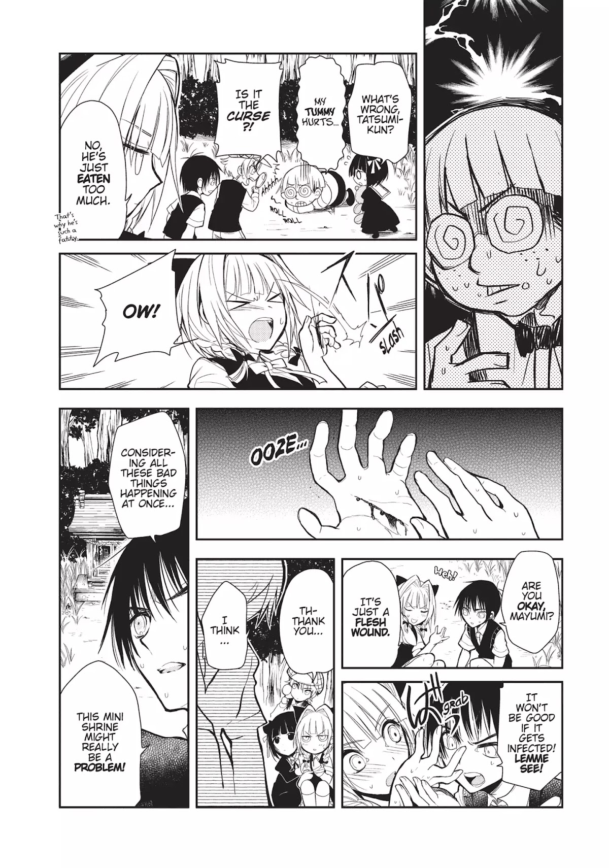 Ghost Diary Chapter 1 page 9 - Chapter 1: Vol.1 1st Page: The Nameless God