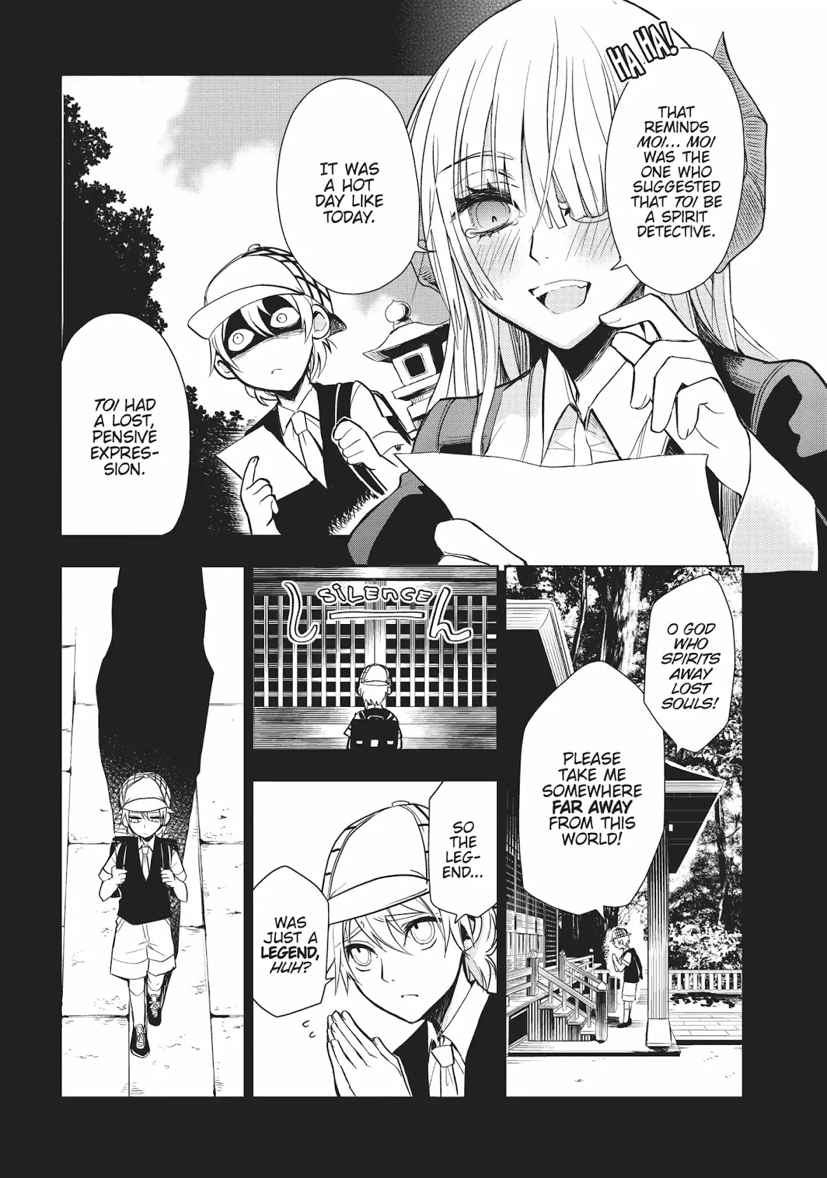 Ghost Diary Chapter 11 page 13 - Chapter 11: Vol.3 11th Page: The Spirit Detective