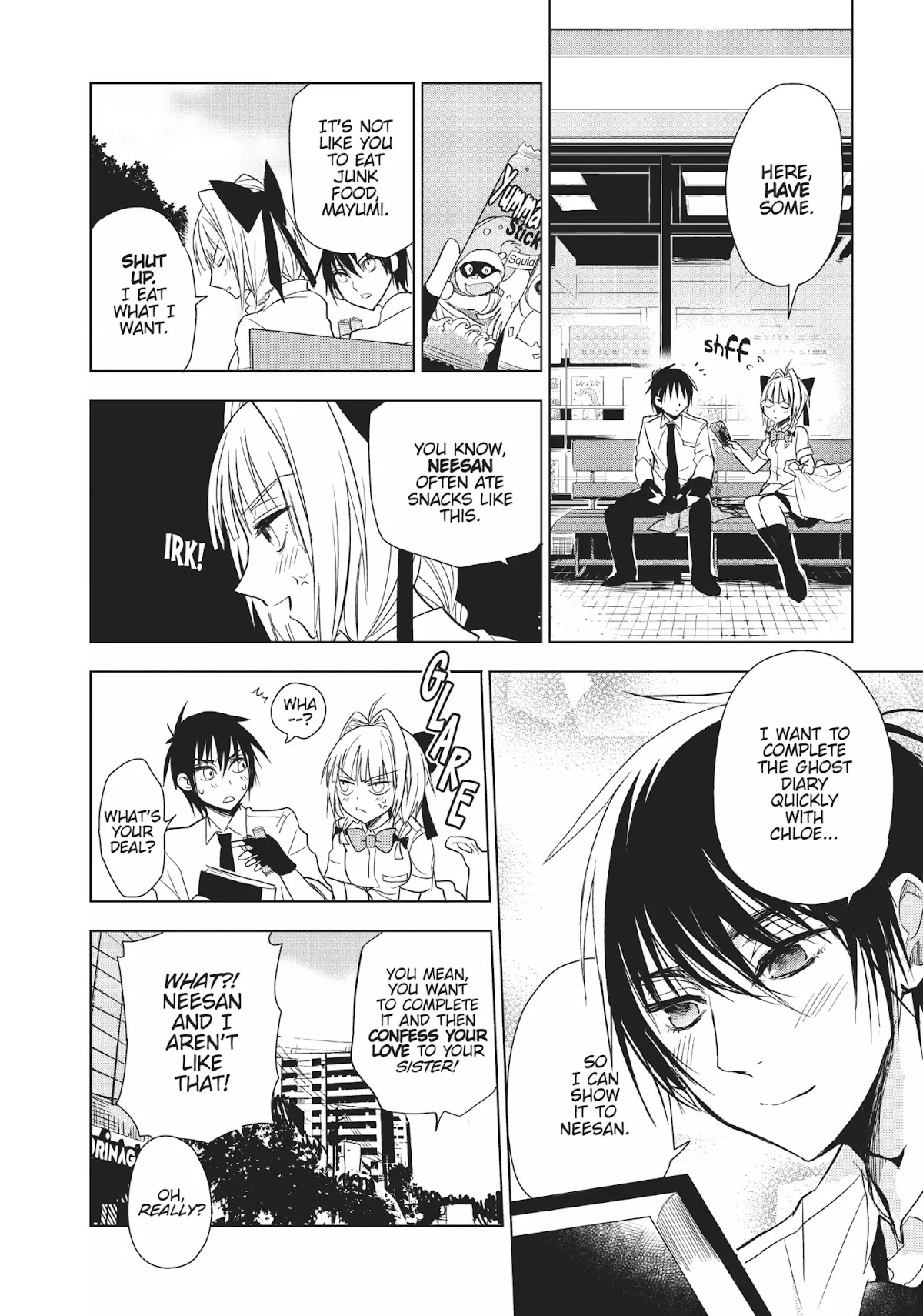 Ghost Diary Chapter 12 page 4 - Chapter 12: Vol.3 12th Page: Sukami Hanaichi