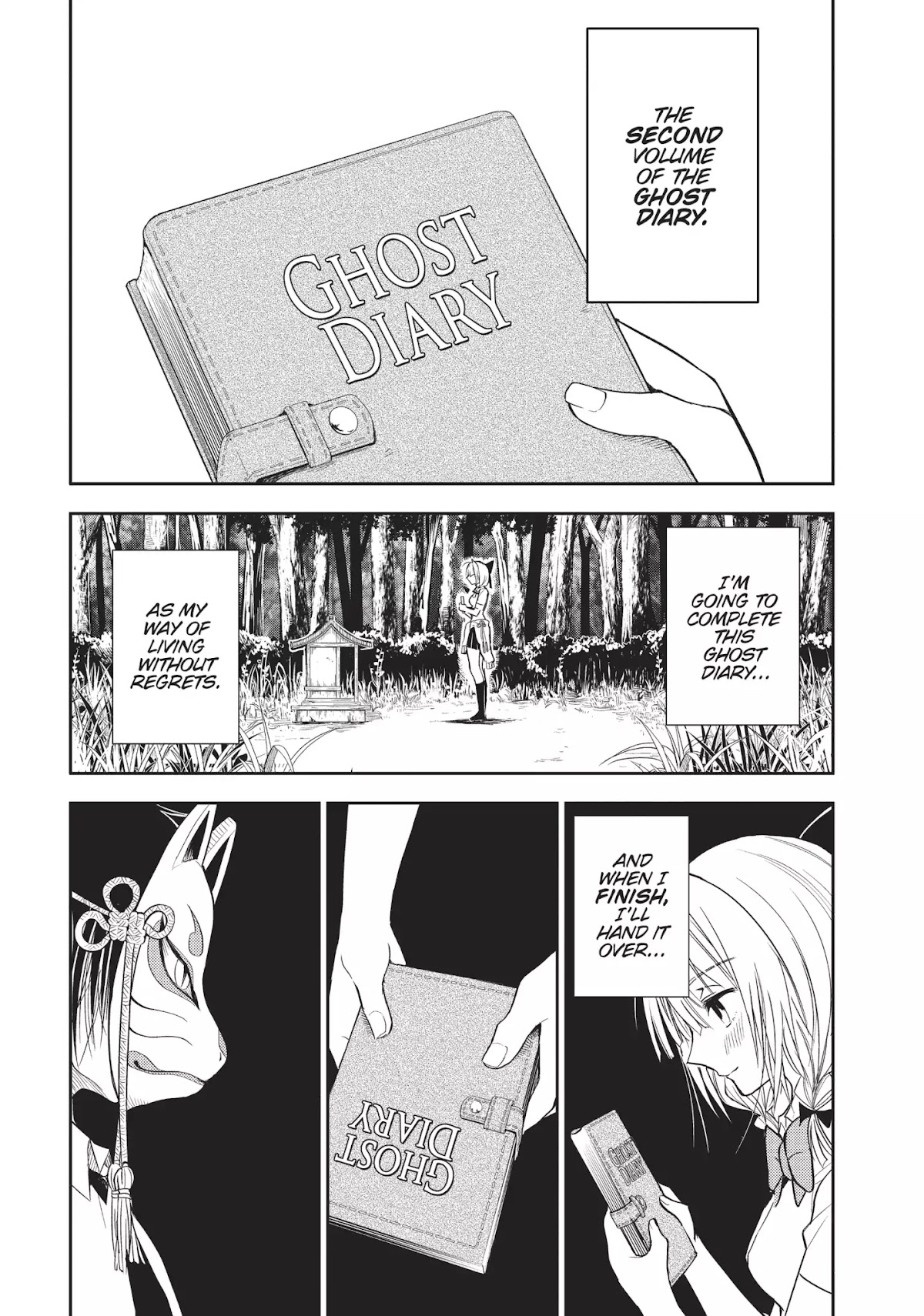 Ghost Diary Chapter 14 page 31 - Vol.3 Final Page: The Phantom Ramen Seller