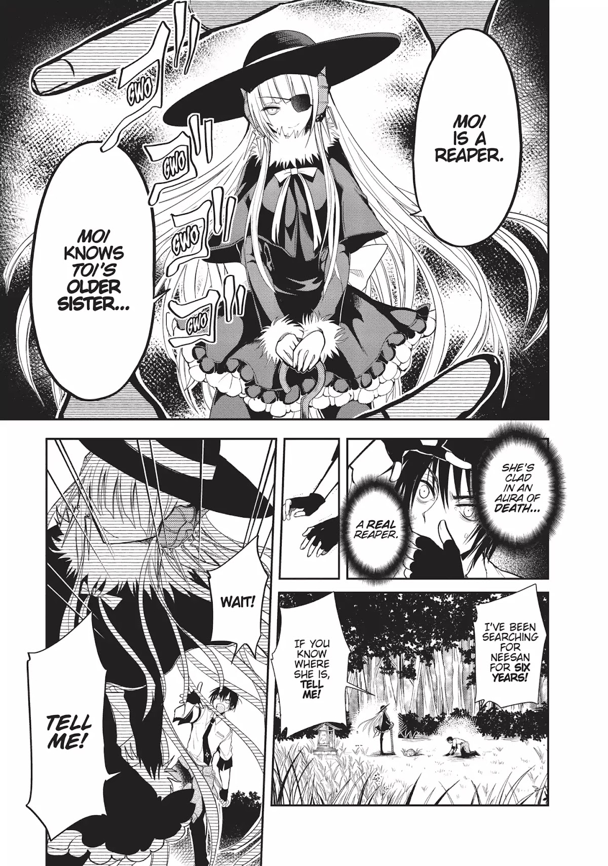 Ghost Diary Chapter 2 page 1 - Chapter 2: Vol.1 2nd Page: The Reaper Chloe