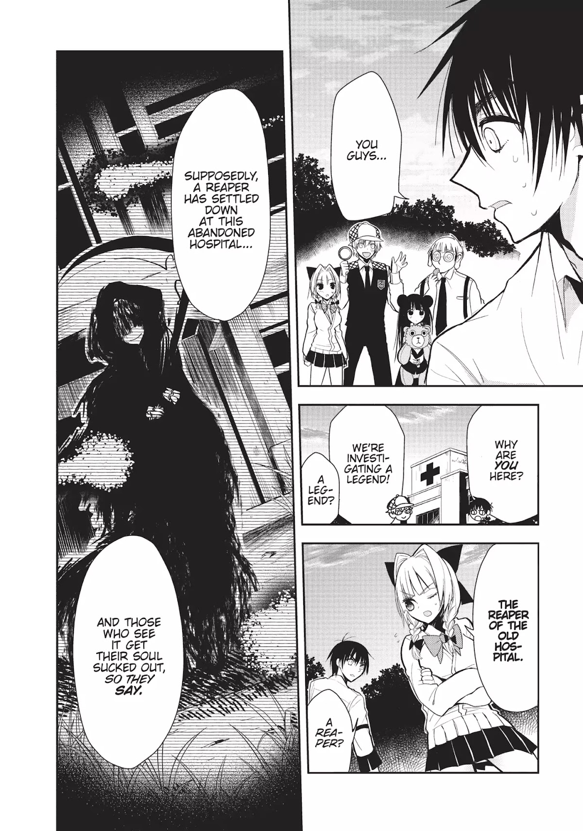 Ghost Diary Chapter 2 page 14 - Chapter 2: Vol.1 2nd Page: The Reaper Chloe