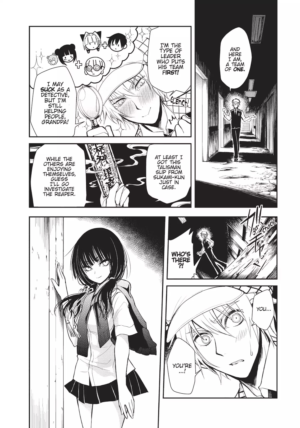Ghost Diary Chapter 2 page 16 - Chapter 2: Vol.1 2nd Page: The Reaper Chloe