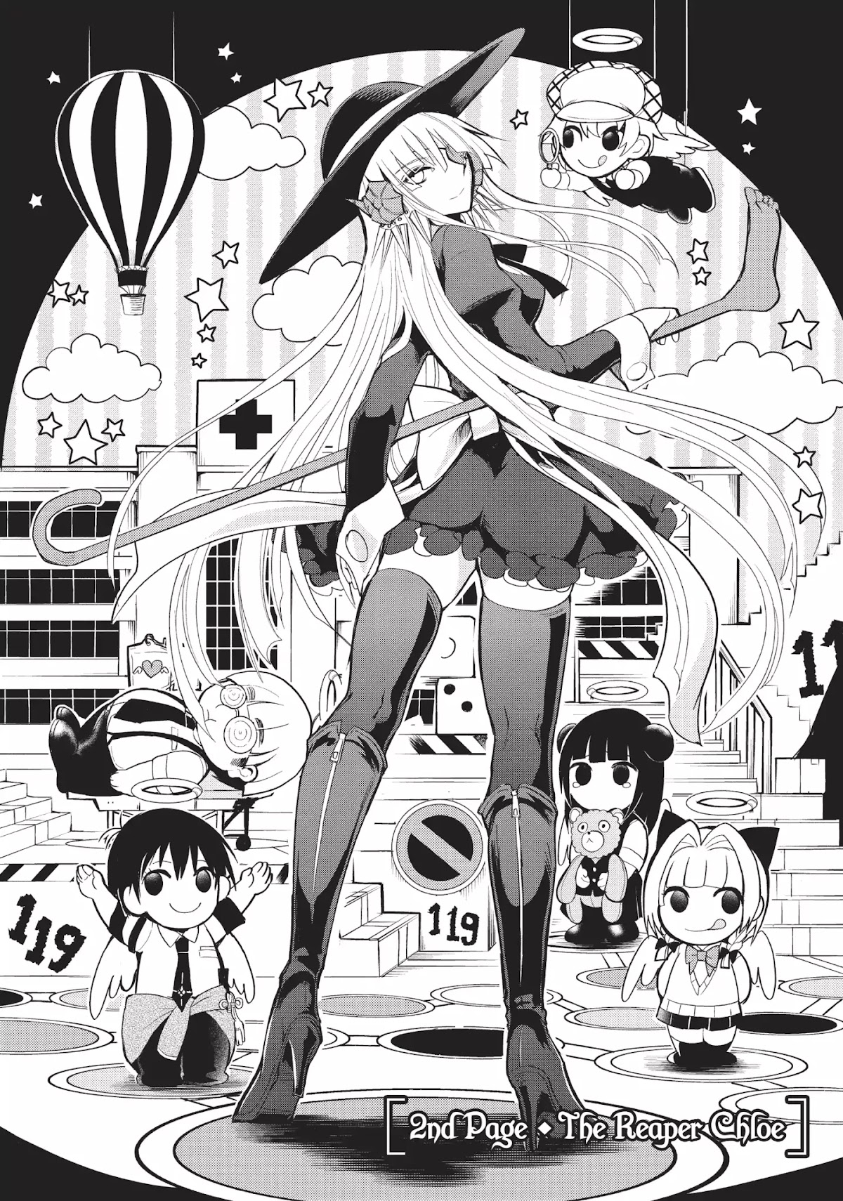 Ghost Diary Chapter 2 page 2 - Chapter 2: Vol.1 2nd Page: The Reaper Chloe