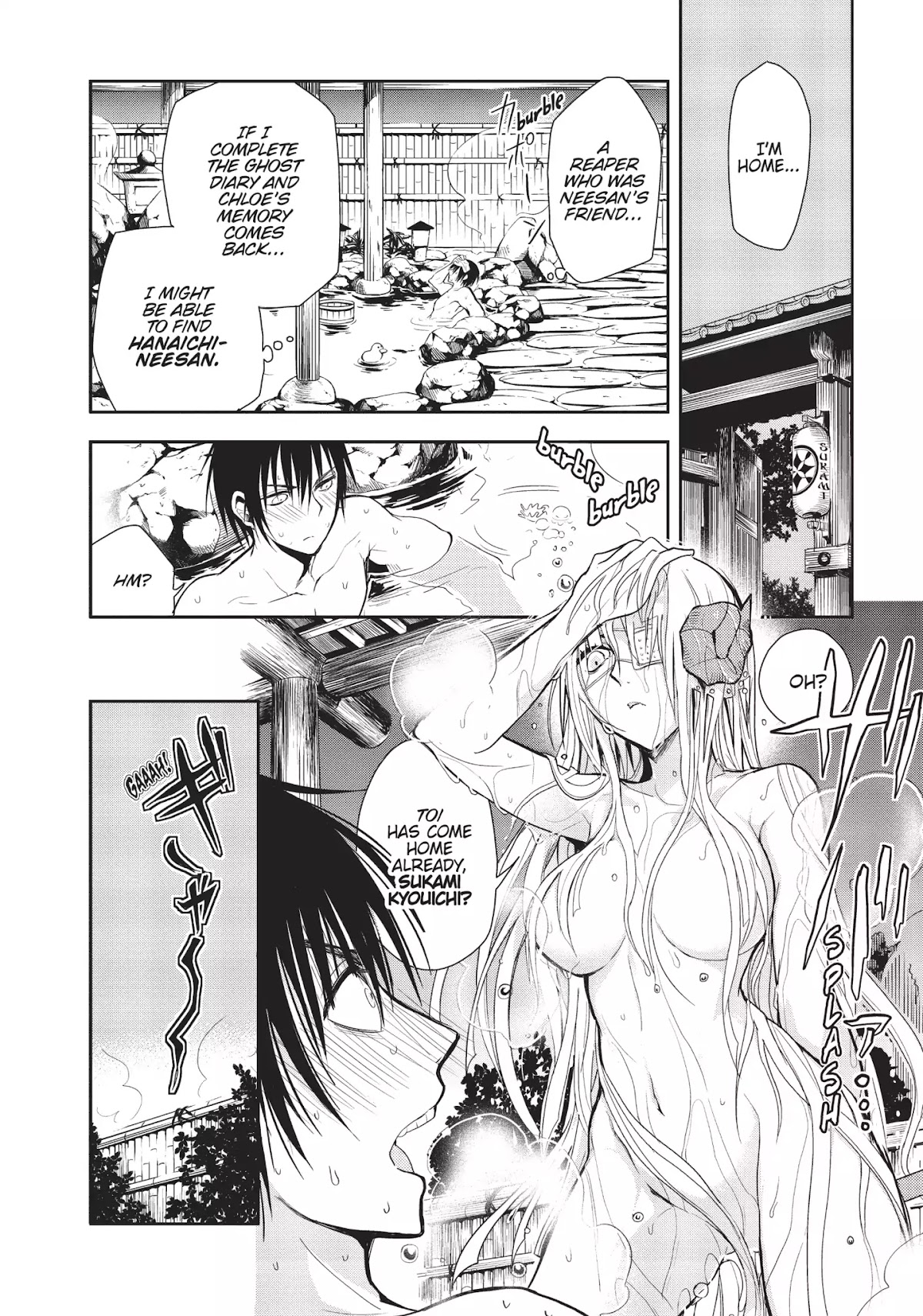 Ghost Diary Chapter 2 page 34 - Chapter 2: Vol.1 2nd Page: The Reaper Chloe