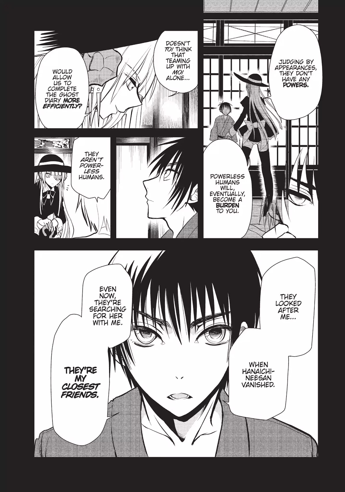 Ghost Diary Chapter 3 page 8 - Chapter 3: Vol.1 3rd Page: The Impassable Forest