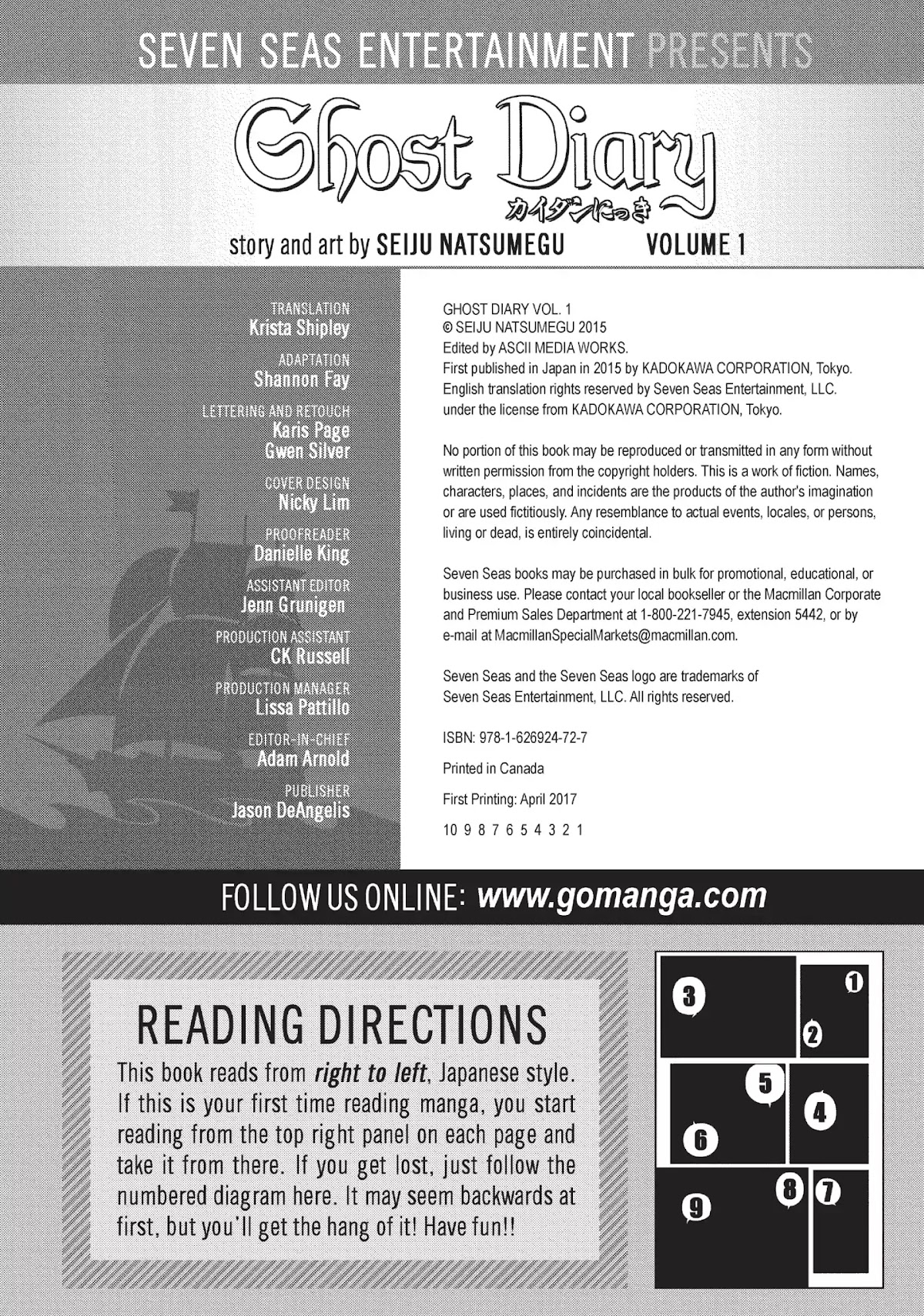 Ghost Diary Chapter 5.5 page 10 - Vol.1 Extra Story: The Secret Origin of the Occult Club