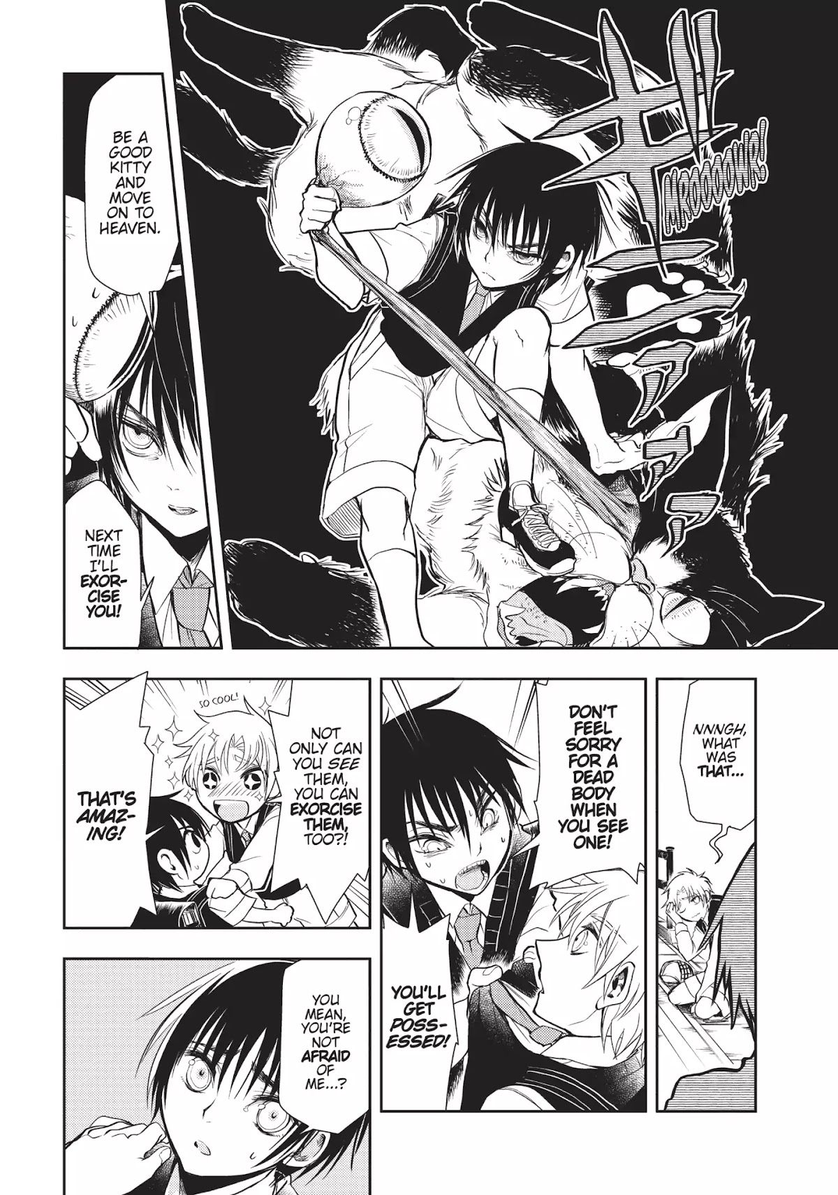 Ghost Diary Chapter 5.5 page 5 - Vol.1 Extra Story: The Secret Origin of the Occult Club
