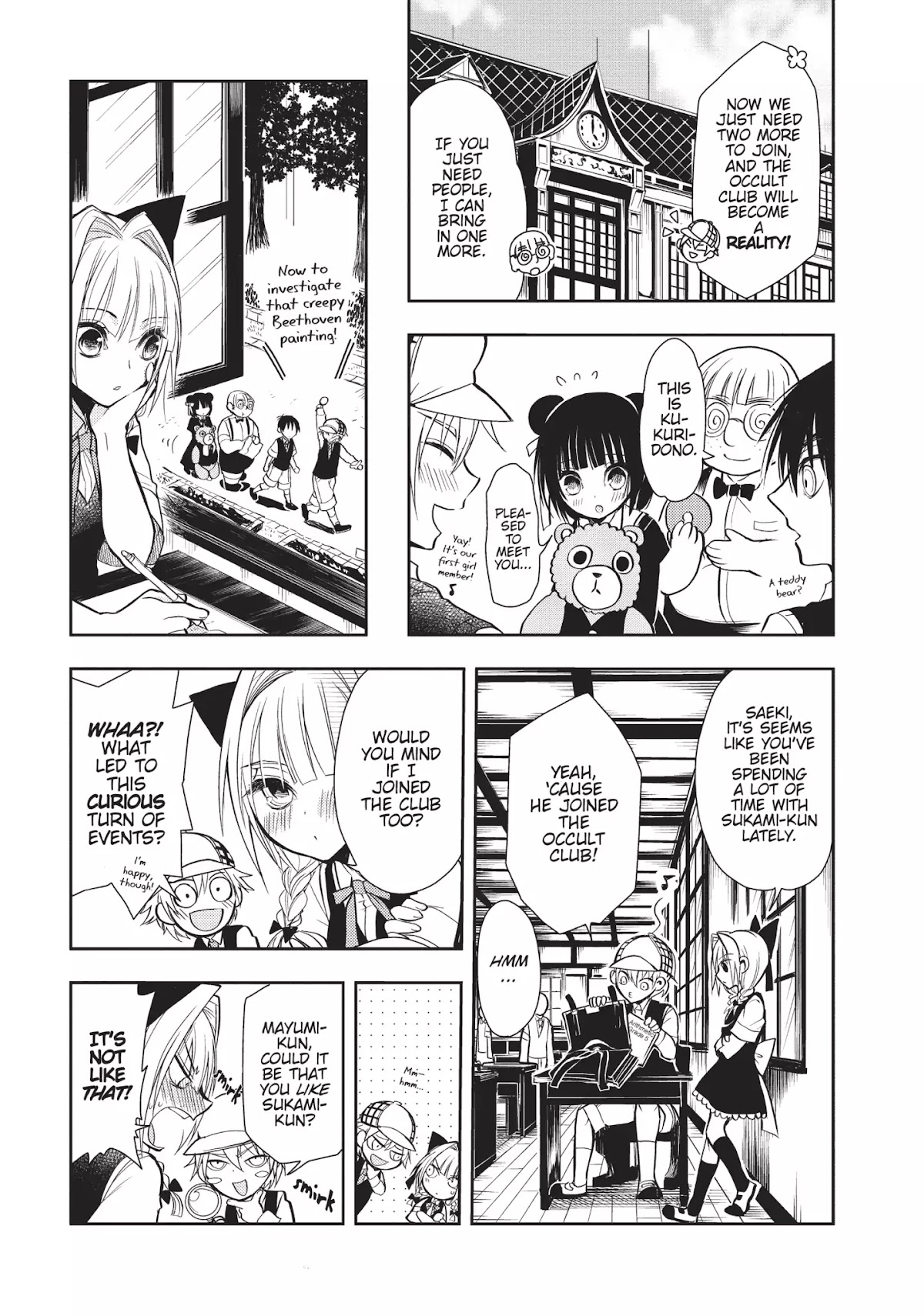 Ghost Diary Chapter 5.5 page 7 - Vol.1 Extra Story: The Secret Origin of the Occult Club