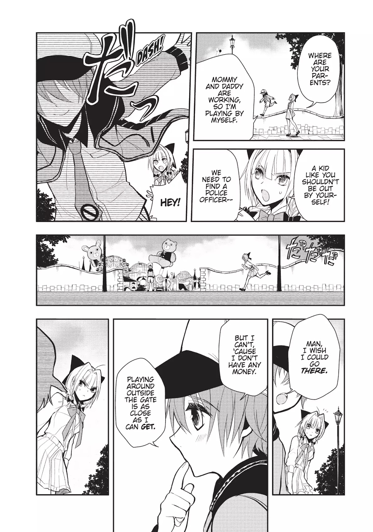 Ghost Diary Chapter 5 page 10 - Chapter 5: Vol.1 5th Page: The Unsolved Amusement Park Murders